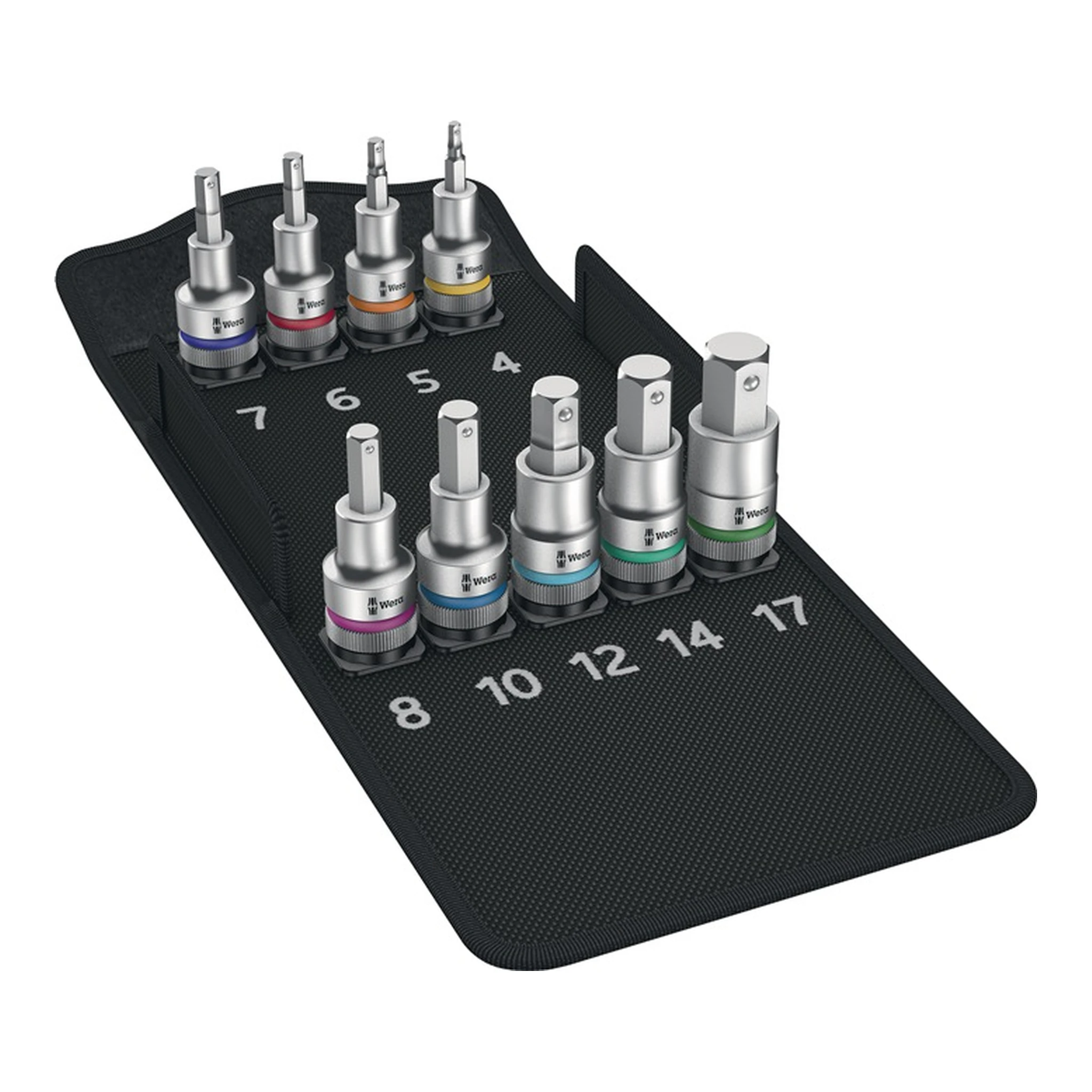 WERA | Steckschlüssel-Satz 8740 C HF 1 | 9-teilig 1/2 ″