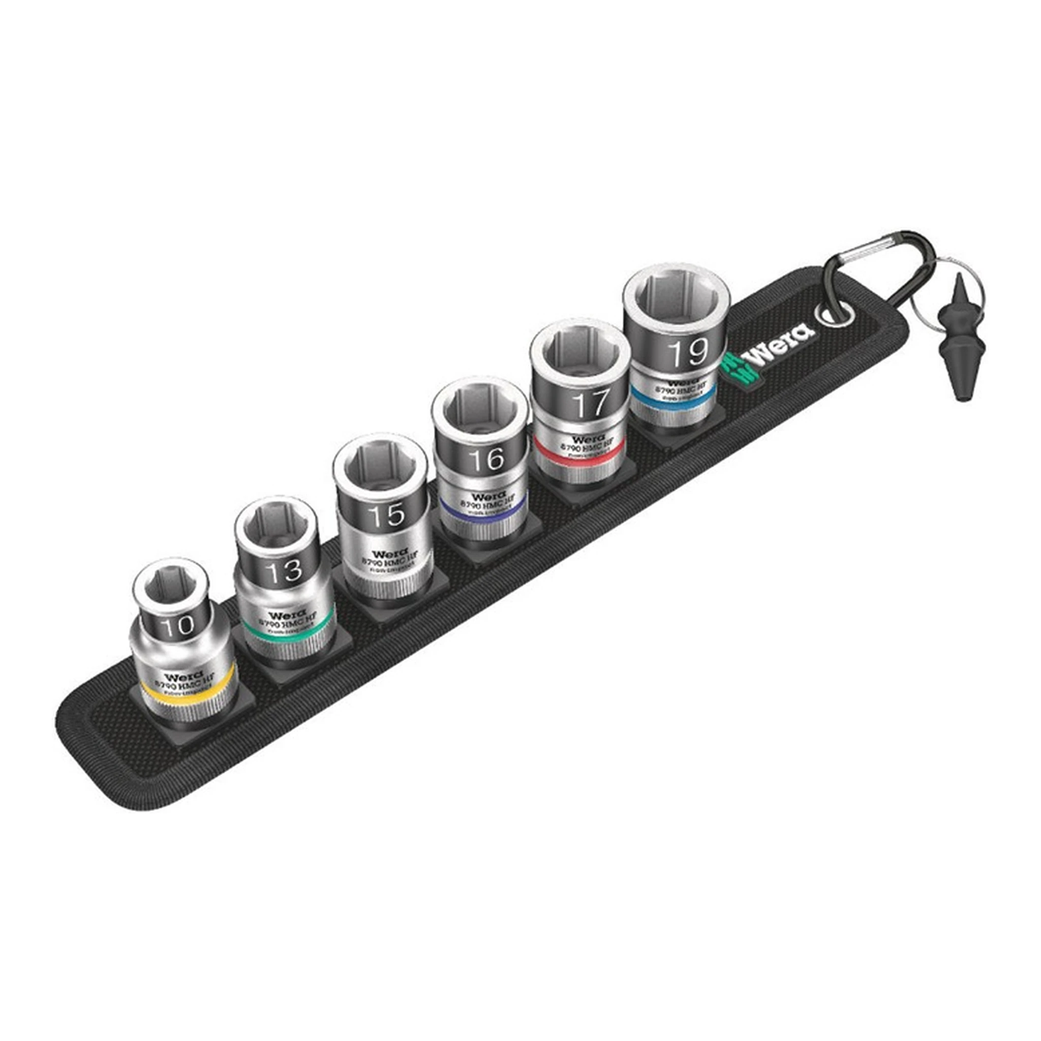 WERA | Steckschlüssel-Satz Belt C 1 Zyklop | 7-teilig 1/2 ″