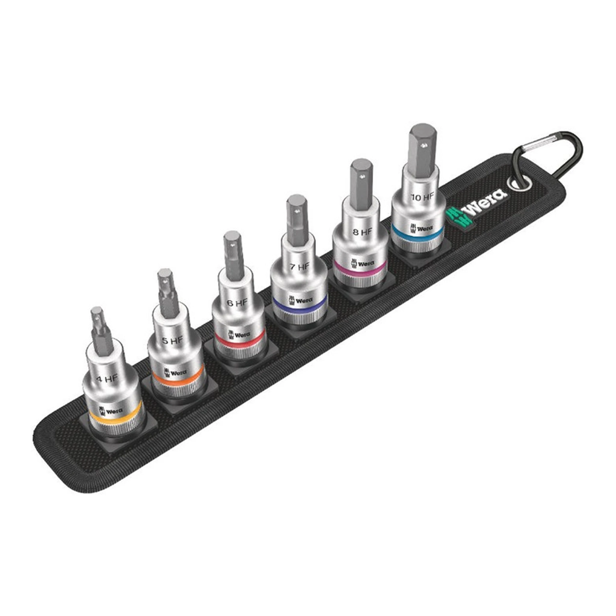 WERA | Steckschlüssel-Satz Belt C 2 Zyklop | 6-teilig 1/2 ″