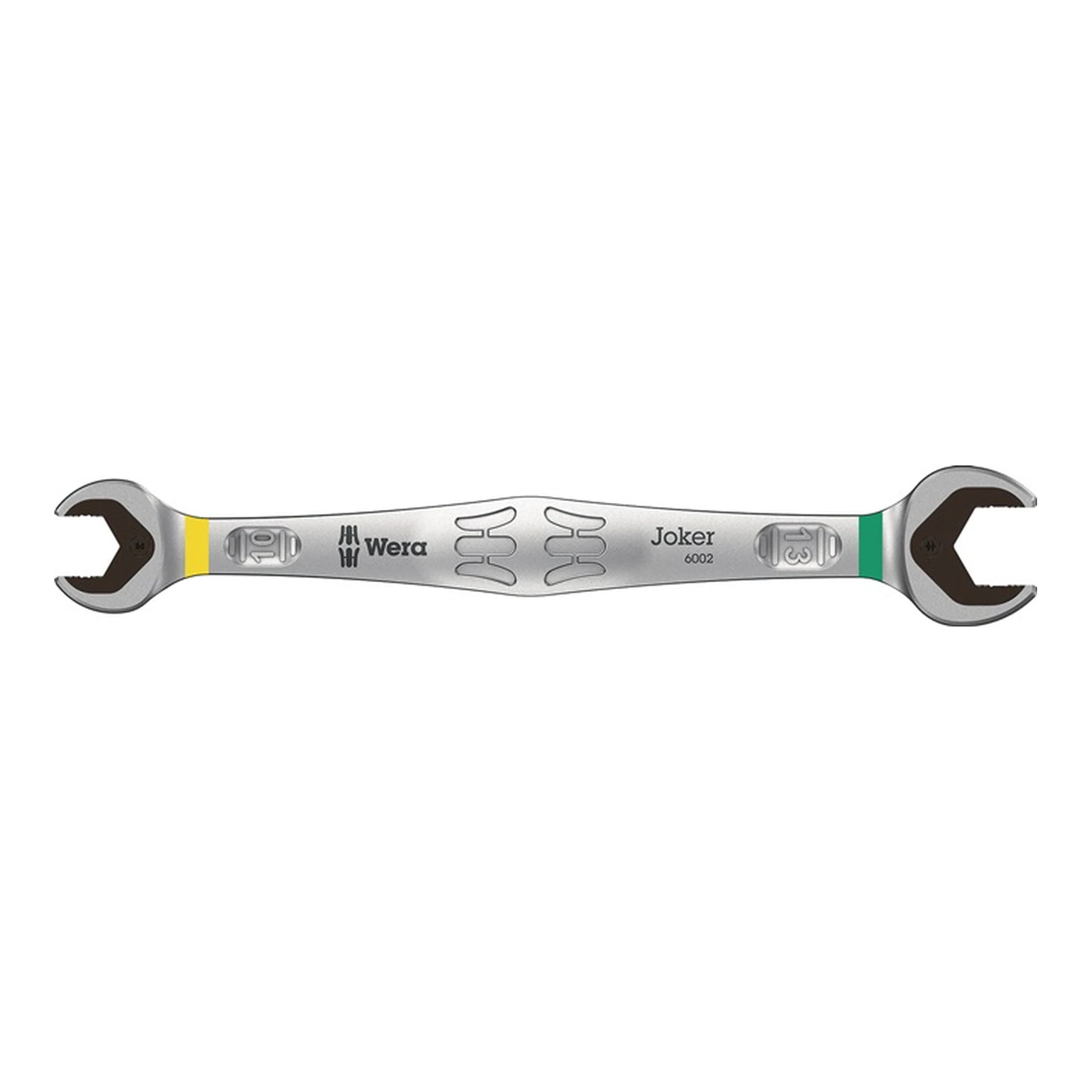 WERA | Doppelmaulschlüssel 6002 Joker | 10 x 13 mm Länge 167 mm matt verchromt