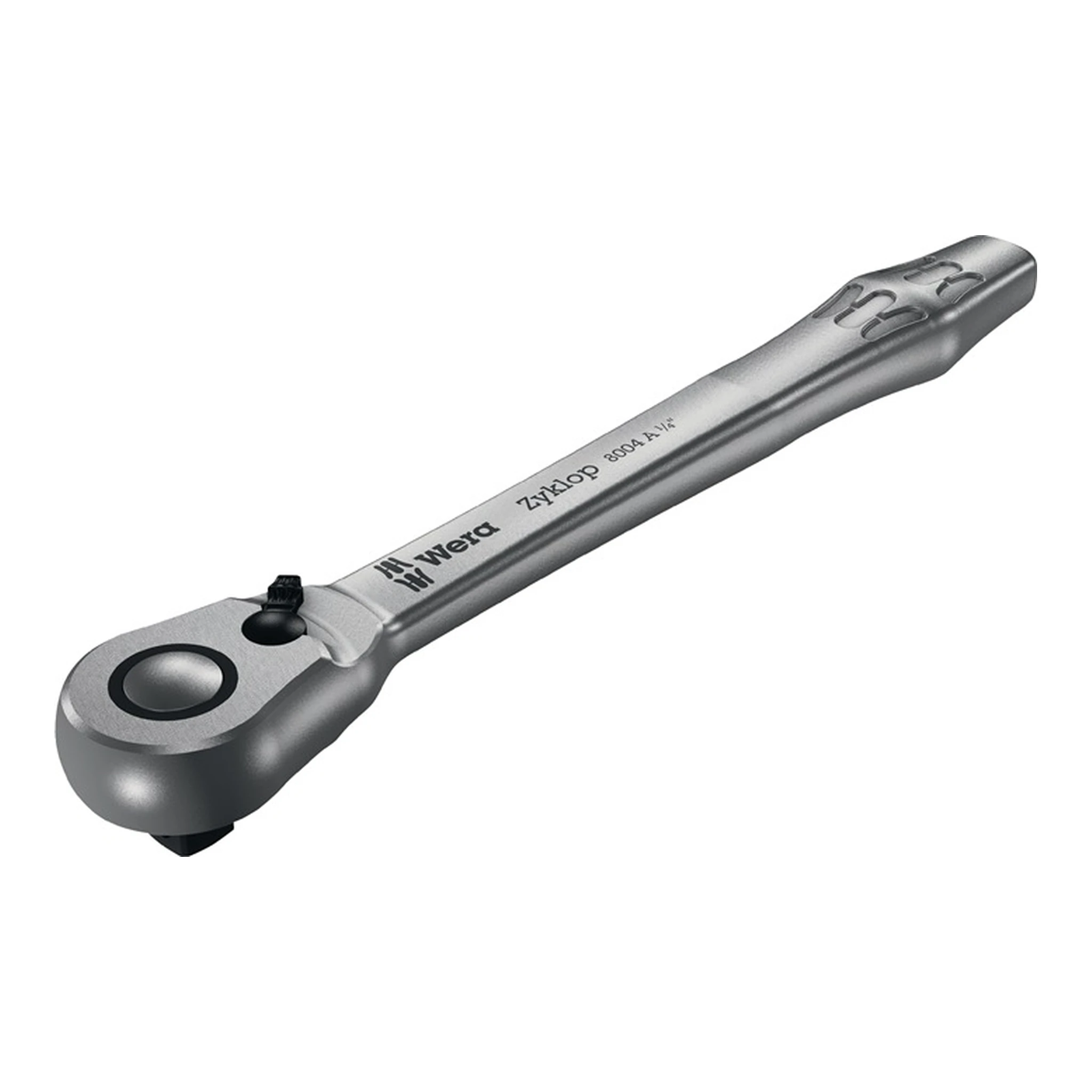 WERA | Hebelumschaltknarre Zyklop Metal switch | 1/4 ″ 72 Zähne Umschalthebel