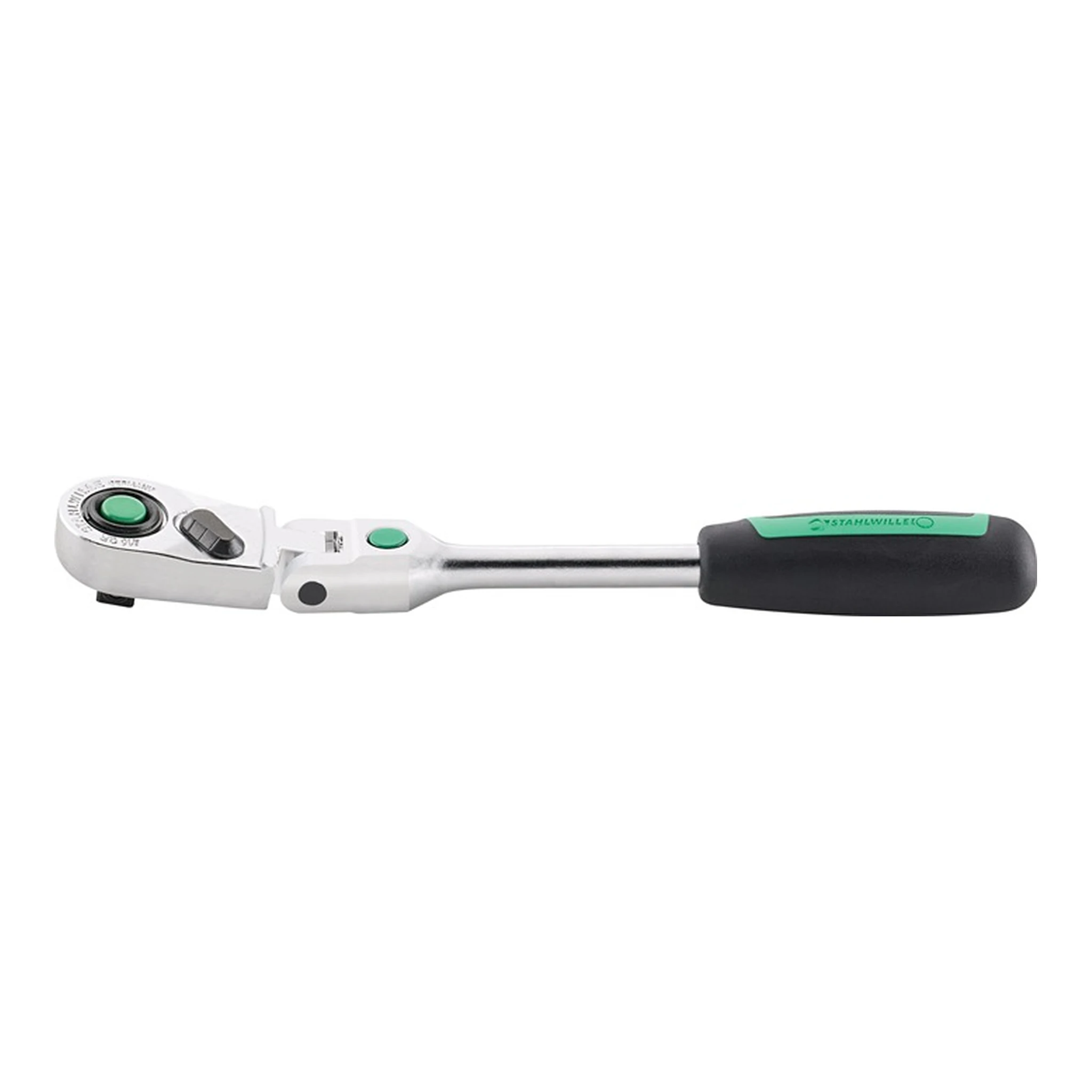 STAHLWILLE | Gelenkknarre 416QR | 1/4 ″ Anzahl Zähne 80 Länge 170 mm
