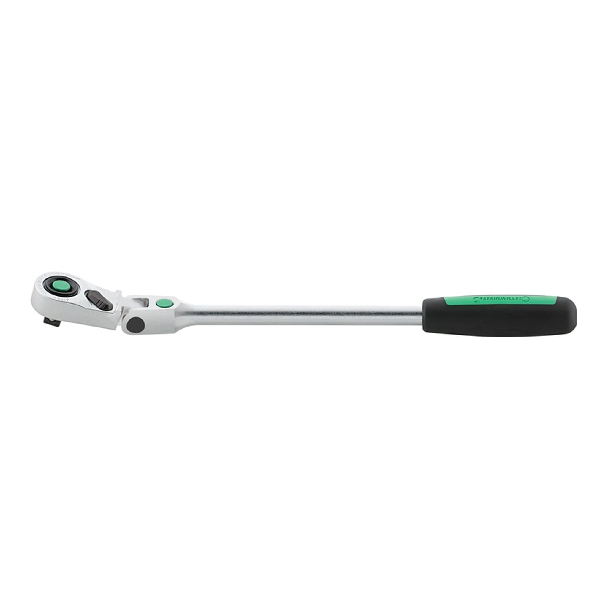 STAHLWILLE | Gelenkknarre 517QR | 1/2 ″ Anzahl Zähne 80 Länge 416 mm