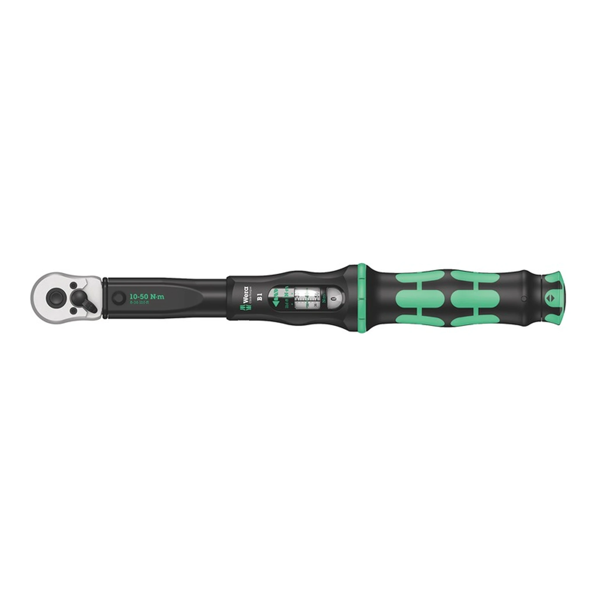 WERA | Drehmomentschlüssel Click-Torque B 1 | 3/8 ″ 10 - 50 Nm