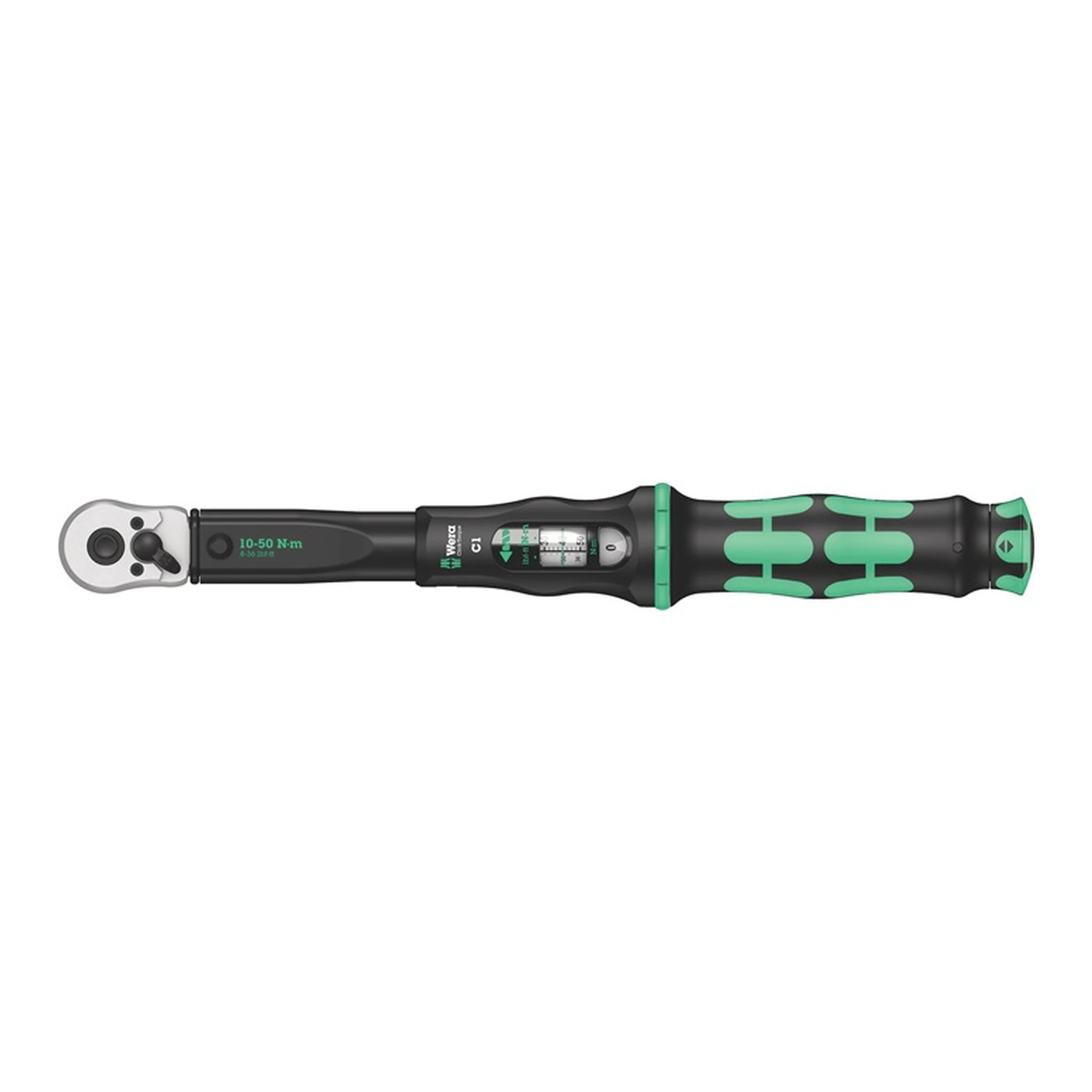 WERA | Drehmomentschlüssel Click-Torque C 1 | 1/2 ″ 10 - 50 Nm