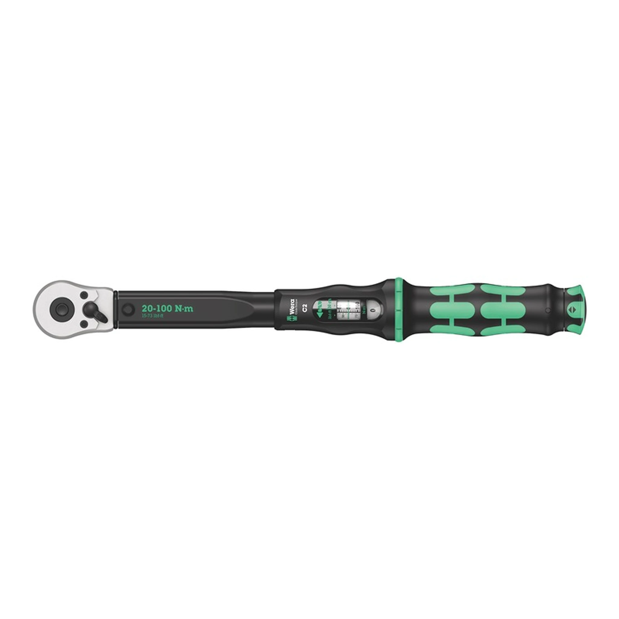WERA | Drehmomentschlüssel Click-Torque C 2 | 1/2 ″ 20 - 100 Nm