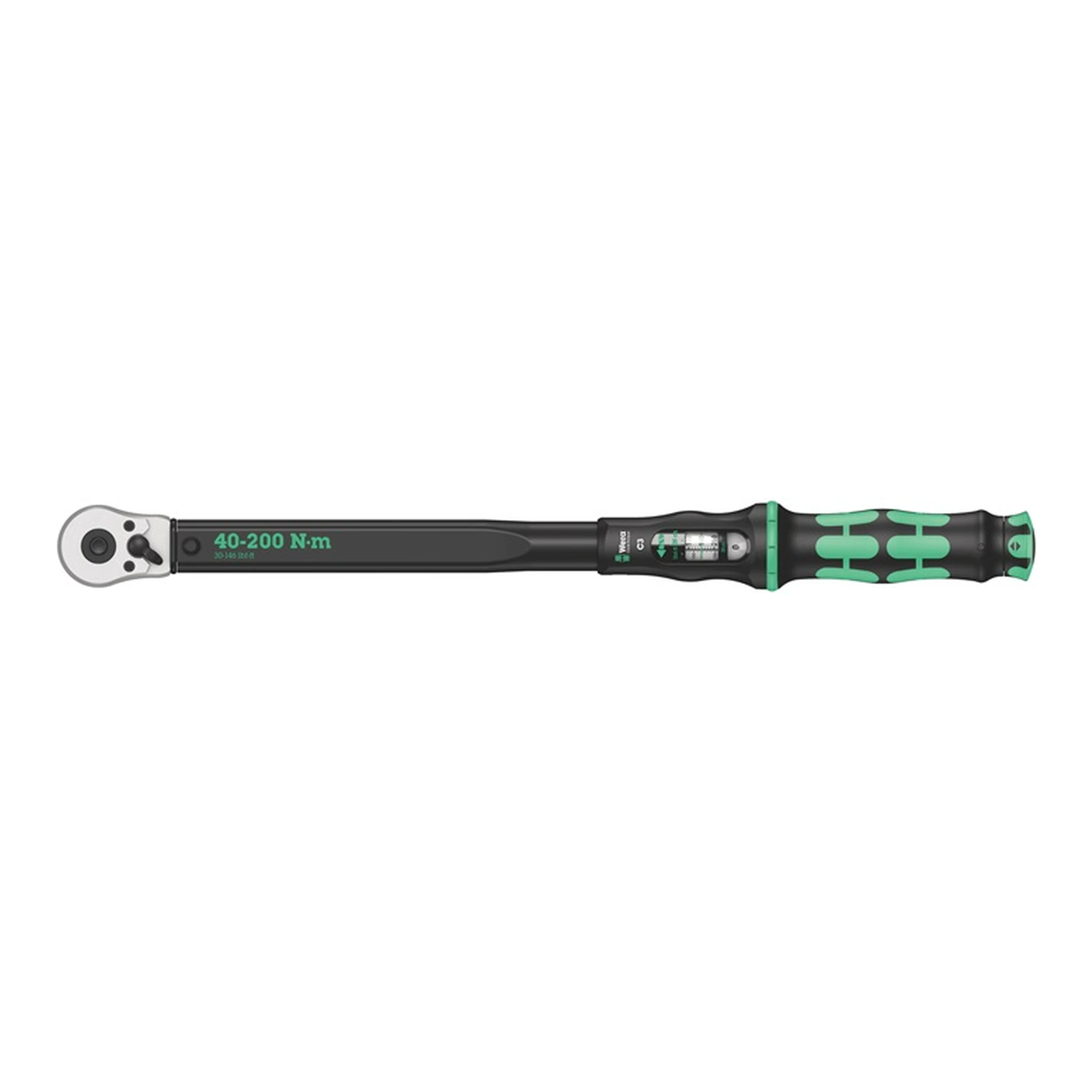 WERA | Drehmomentschlüssel Click-Torque C 3 | 1/2 ″ 40 - 200 Nm