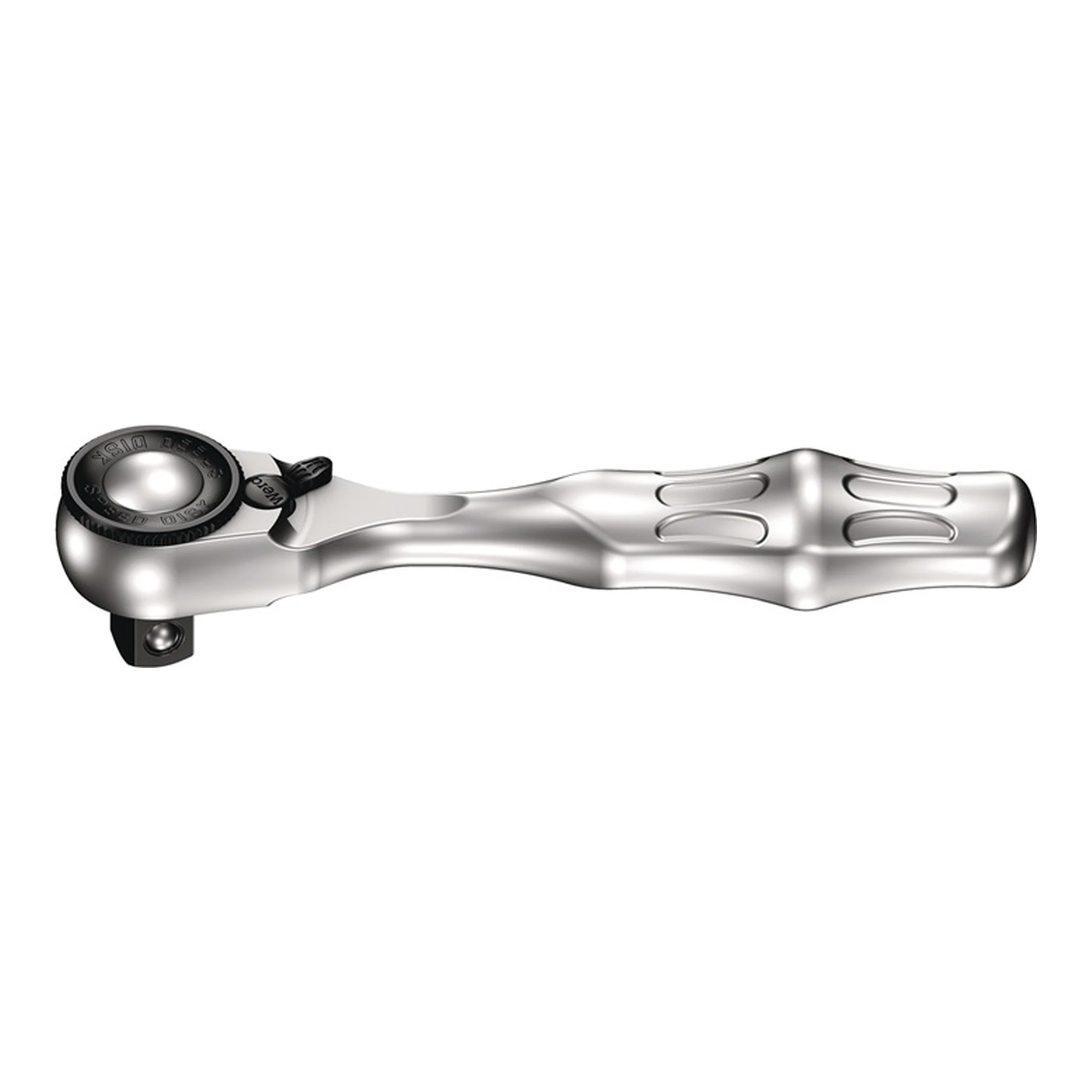WERA | Hebelumschaltknarre 8008 A Zyklop Mini 3 | 1/4 ″ 60 Zähne Umschalthebel