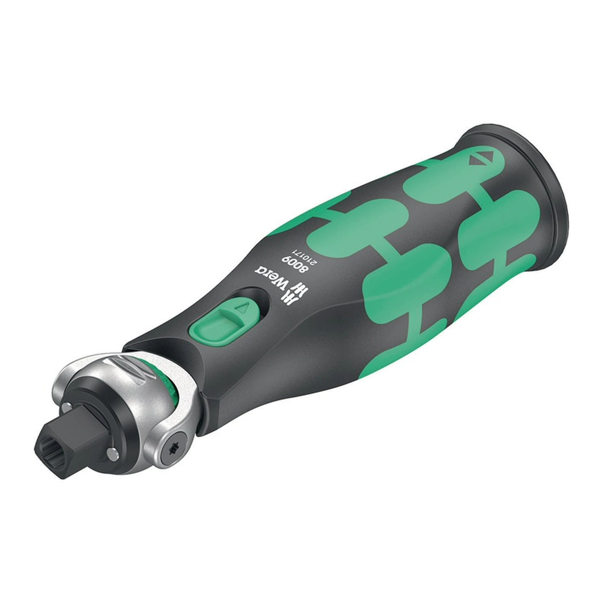 WERA | Schwenk- und Umschaltknarre 8009 Zyklop Pocket Set 1 | 3/8″ + 1/4 ″ 72 Zähne
