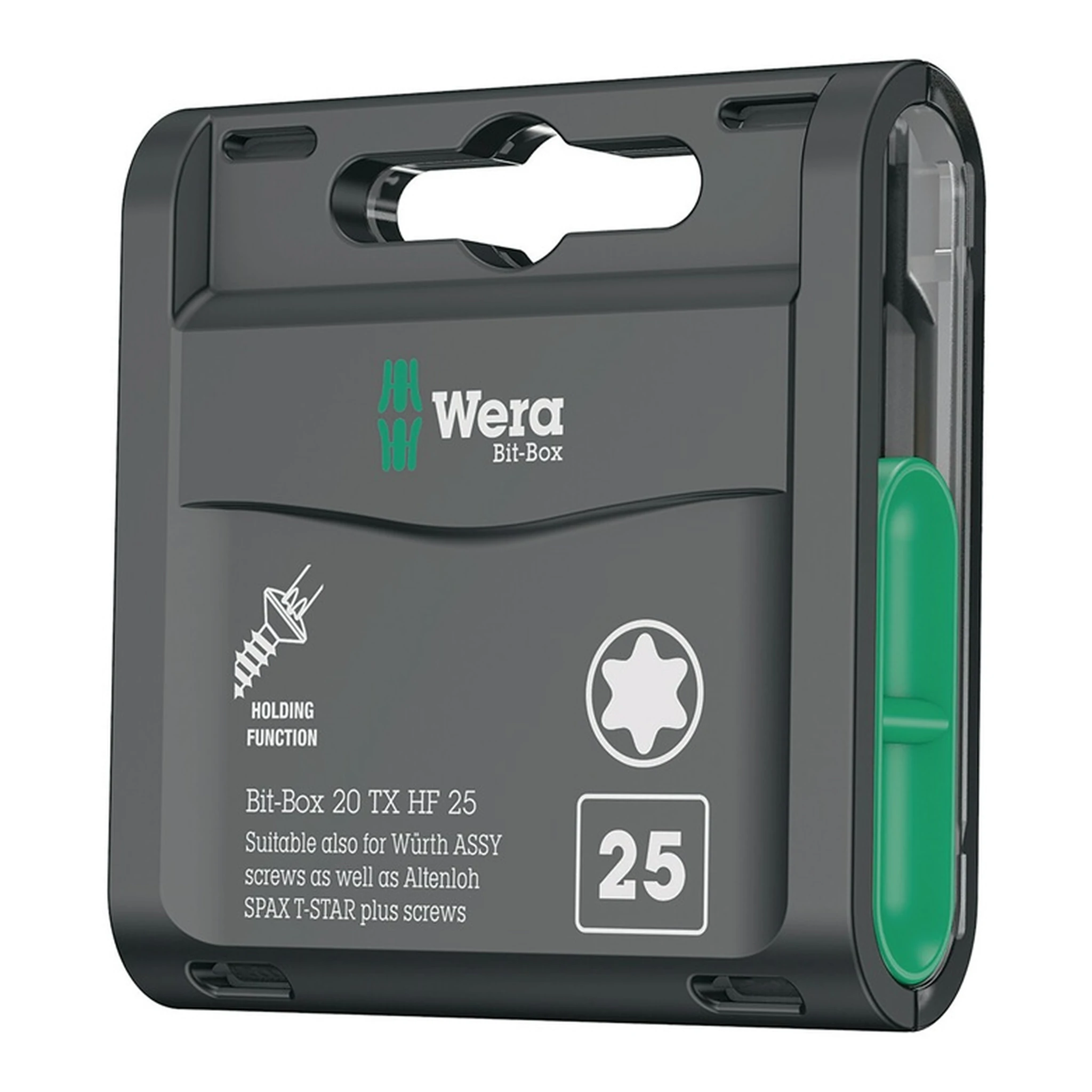 WERA | Bitgroßpackung Bit-Box 20 TX HF | T 20 Länge 25 mm