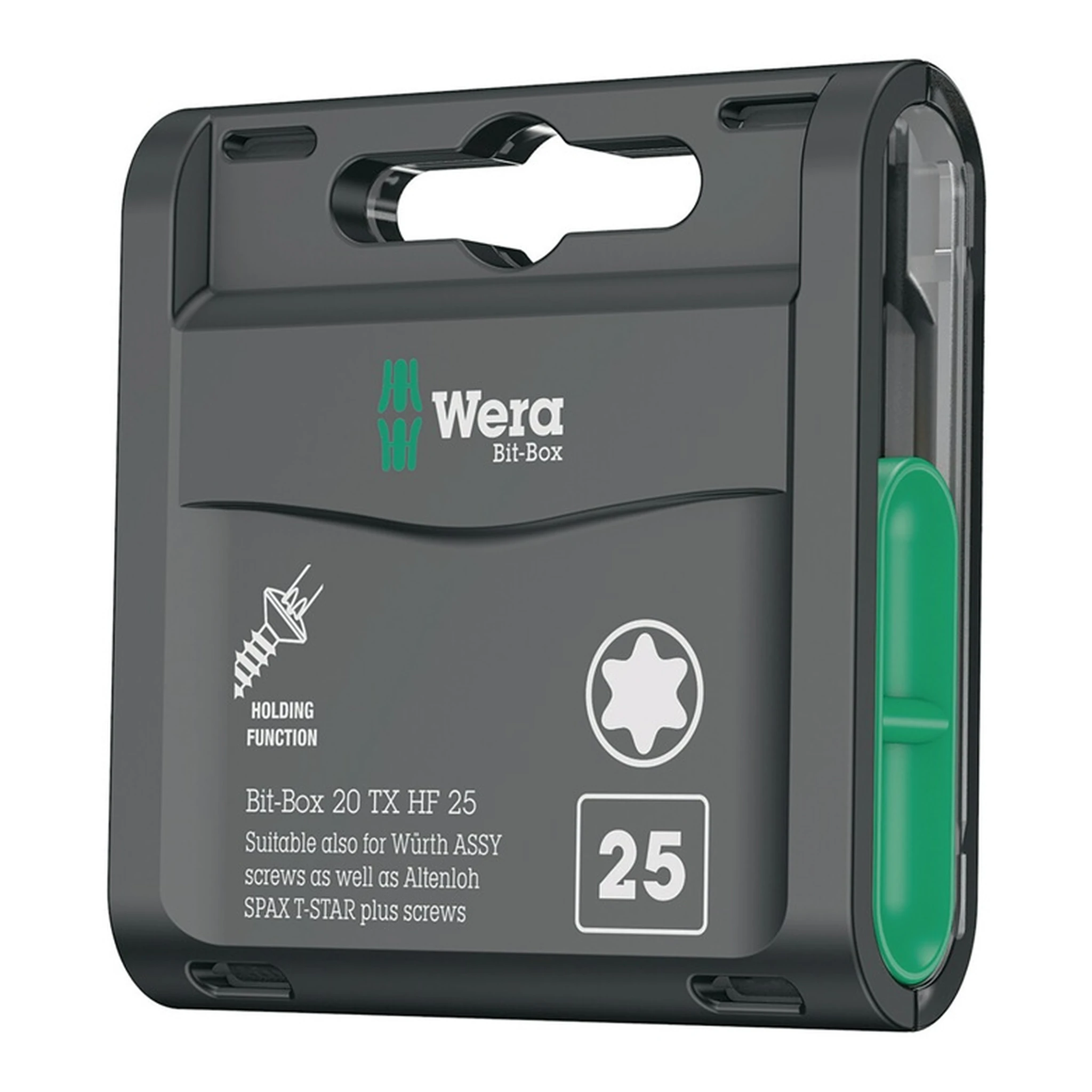 WERA | Bitgroßpackung Bit-Box 20 TX HF | T 25 Länge 25 mm