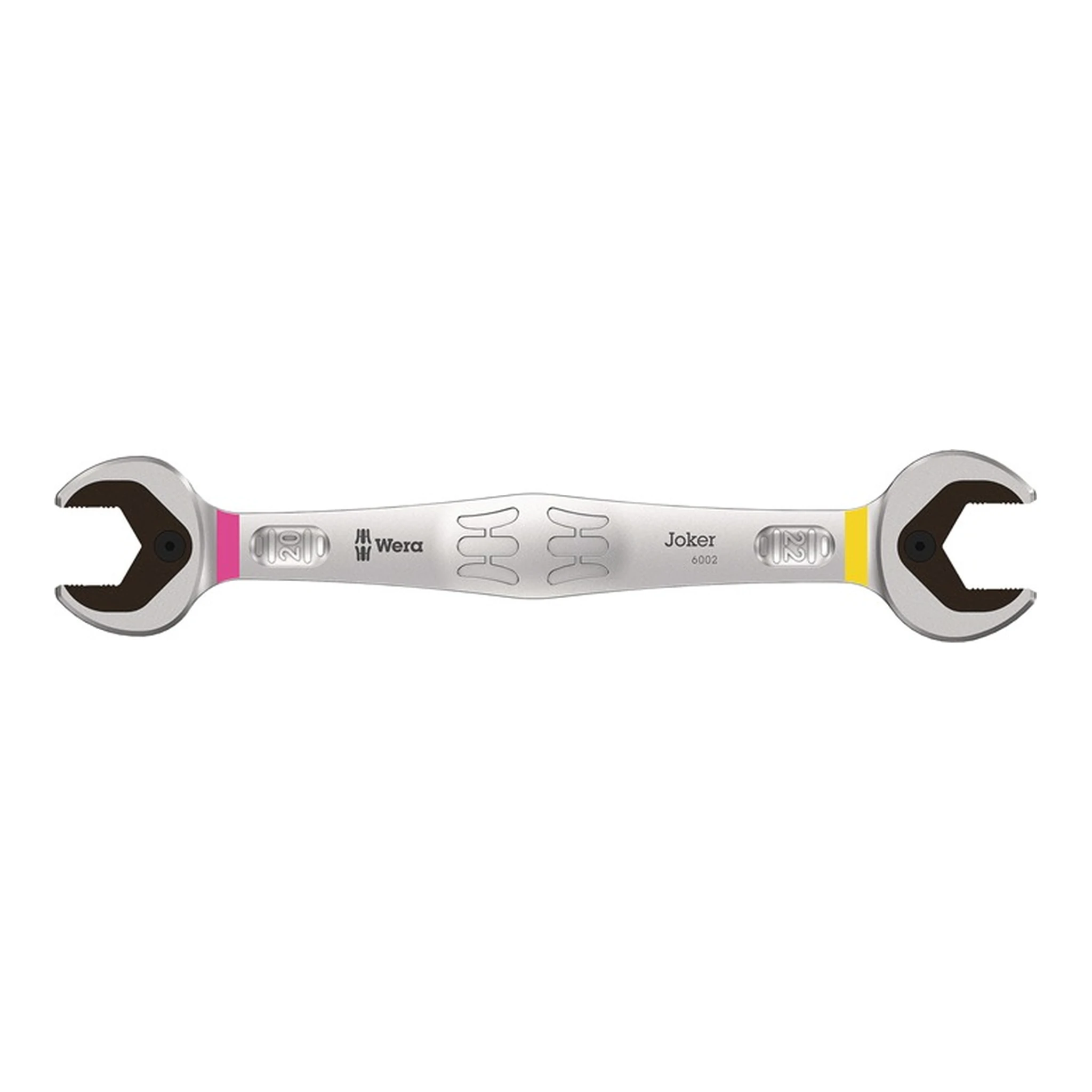 WERA | Doppelmaulschlüssel 6002 Joker | 20 x 22 mm Länge 261 mm matt verchromt