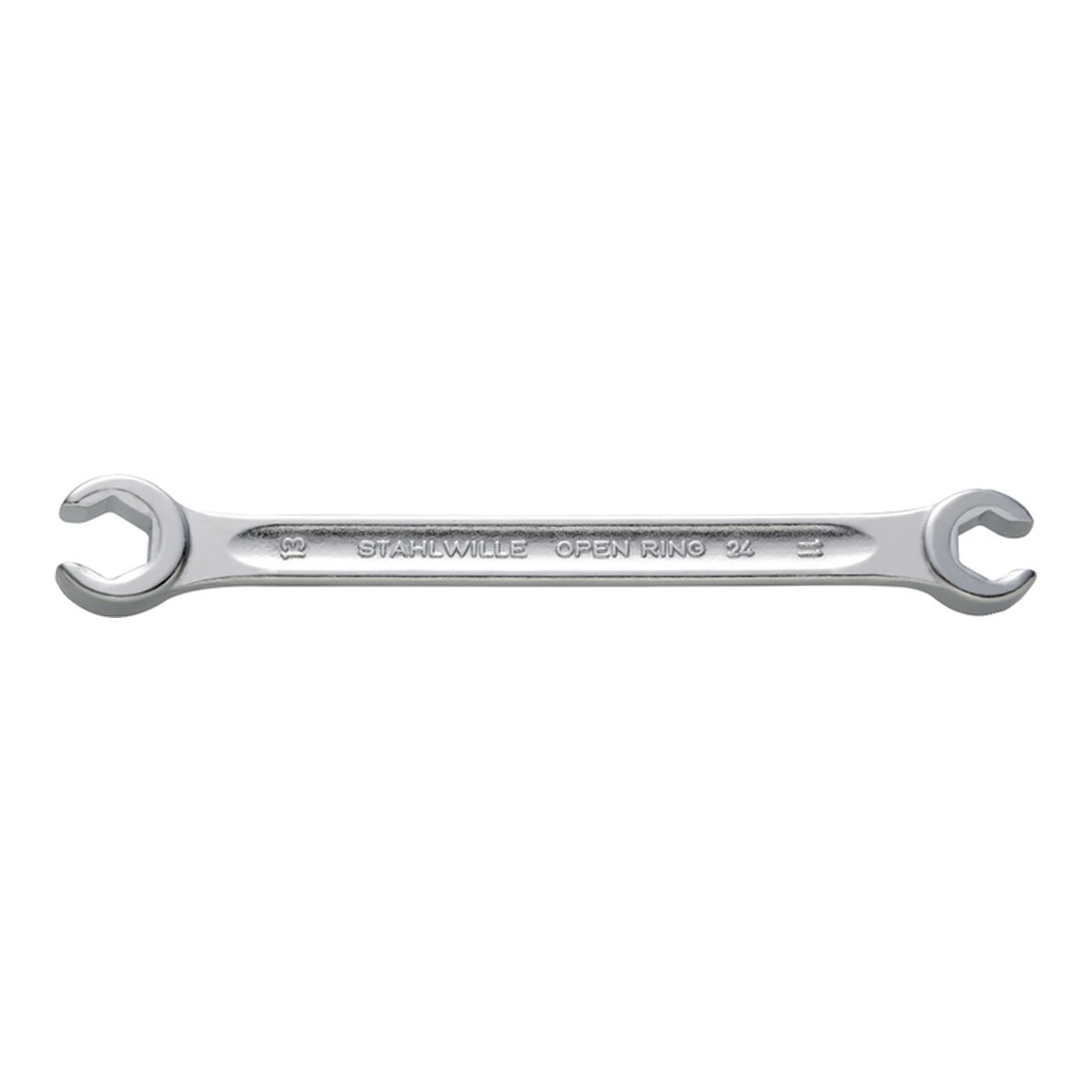 STAHLWILLE | Doppelringschlüssel OPEN-RING 24 | 10 x 11 mm 155 mm mit 6kant