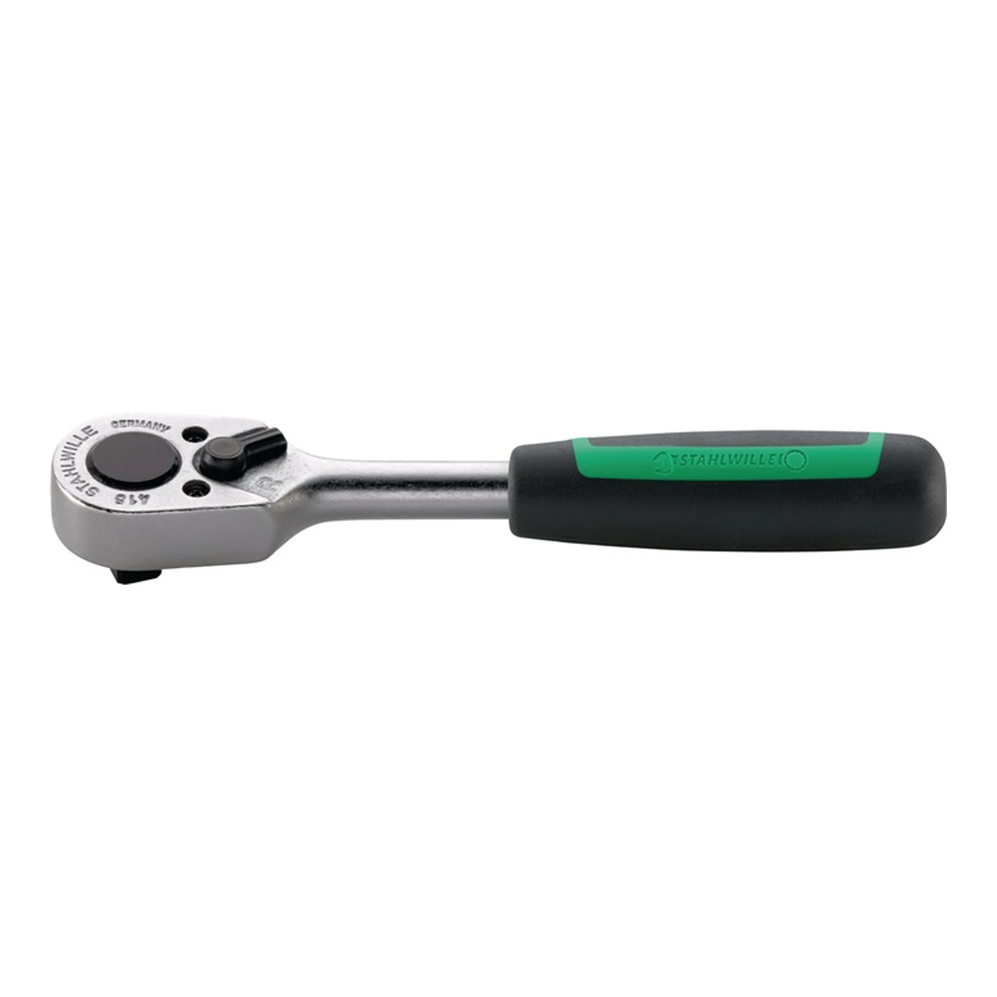 STAHLWILLE | Hebelumschaltknarre 415 | 1/4 ″ 22 Zähne Umschalthebel