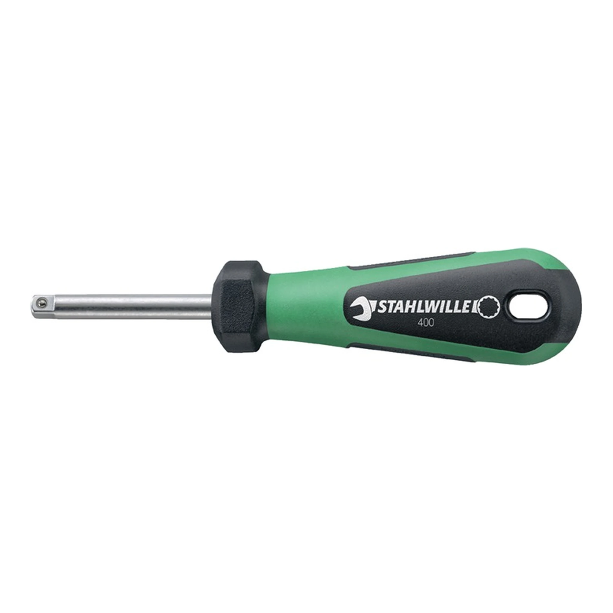 STAHLWILLE | Handgriff mit Vierkant 400 | 1/4 ″ 2 K-Griff