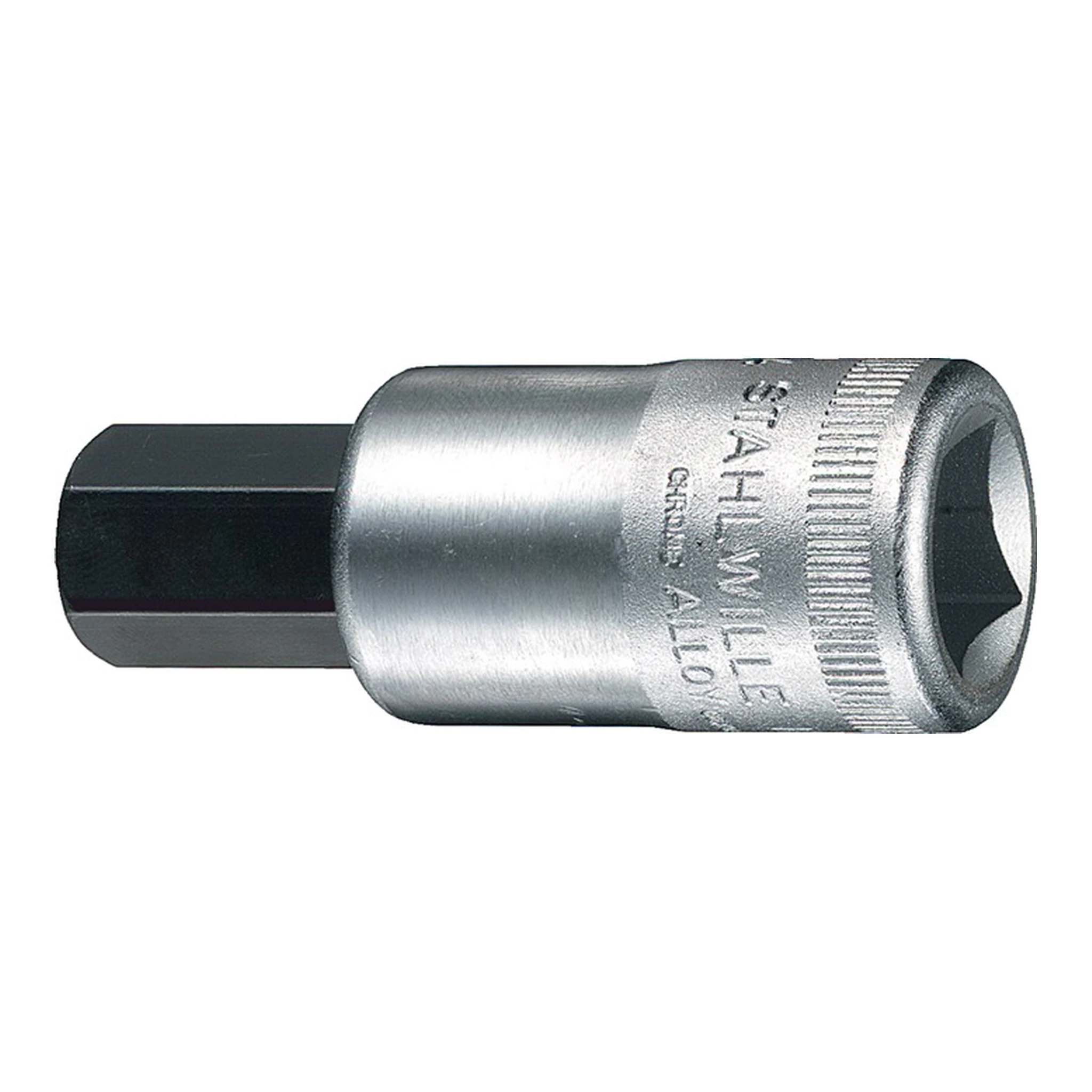 STAHLWILLE | Steckschlüsseleinsatz 54 | 1/2 ″ Innen-6-kant Schlüsselweite 10 mm
