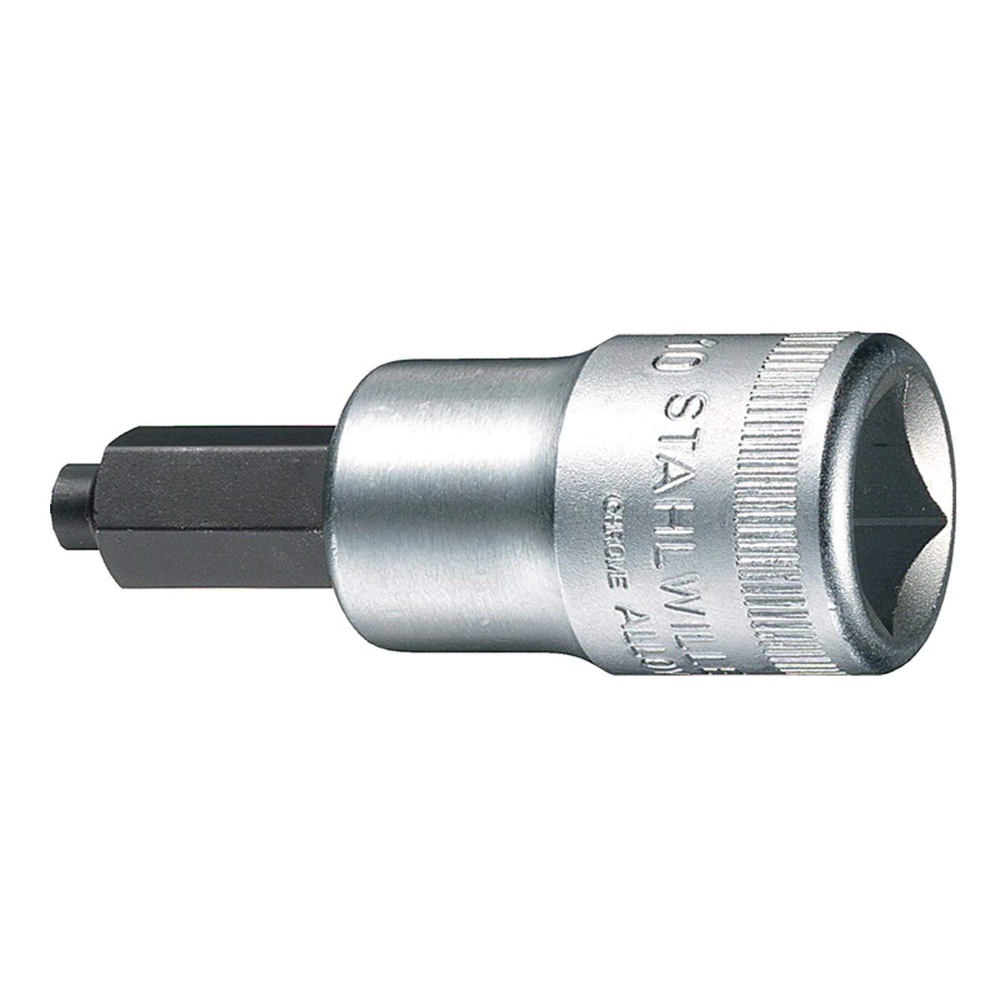 STAHLWILLE | Steckschlüsseleinsatz 54 IC | 1/2 ″ Innen-6-kant, mit Zapfen Schlüsselweite 10 mm