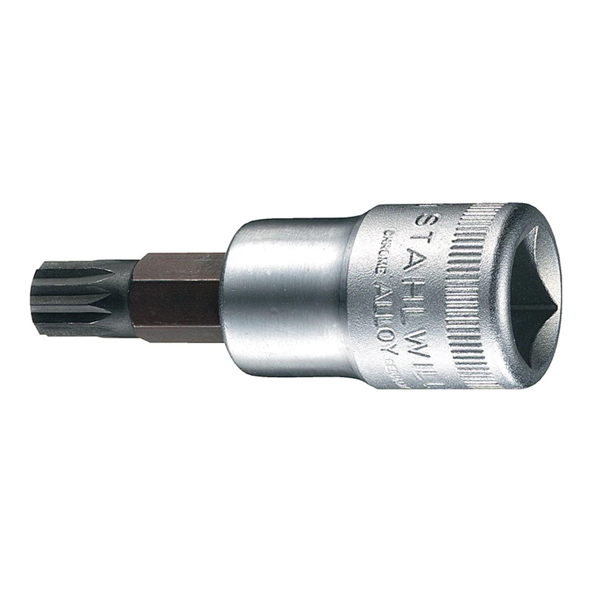 STAHLWILLE | Steckschlüsseleinsatz 54 X | 1/2 ″ Innen-Vielzahn M10