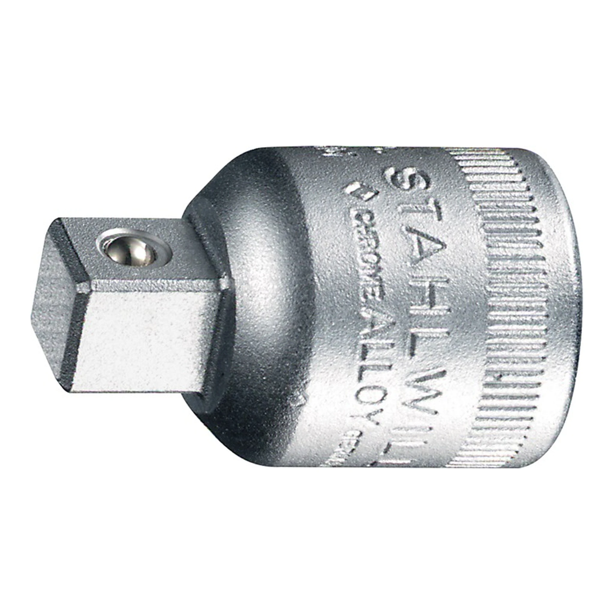 STAHLWILLE | Reduzierstück 513 | Antriebsvierkant 1/2 ″ Abtriebsvierkant 3/8 ″ Länge 38,5 mm