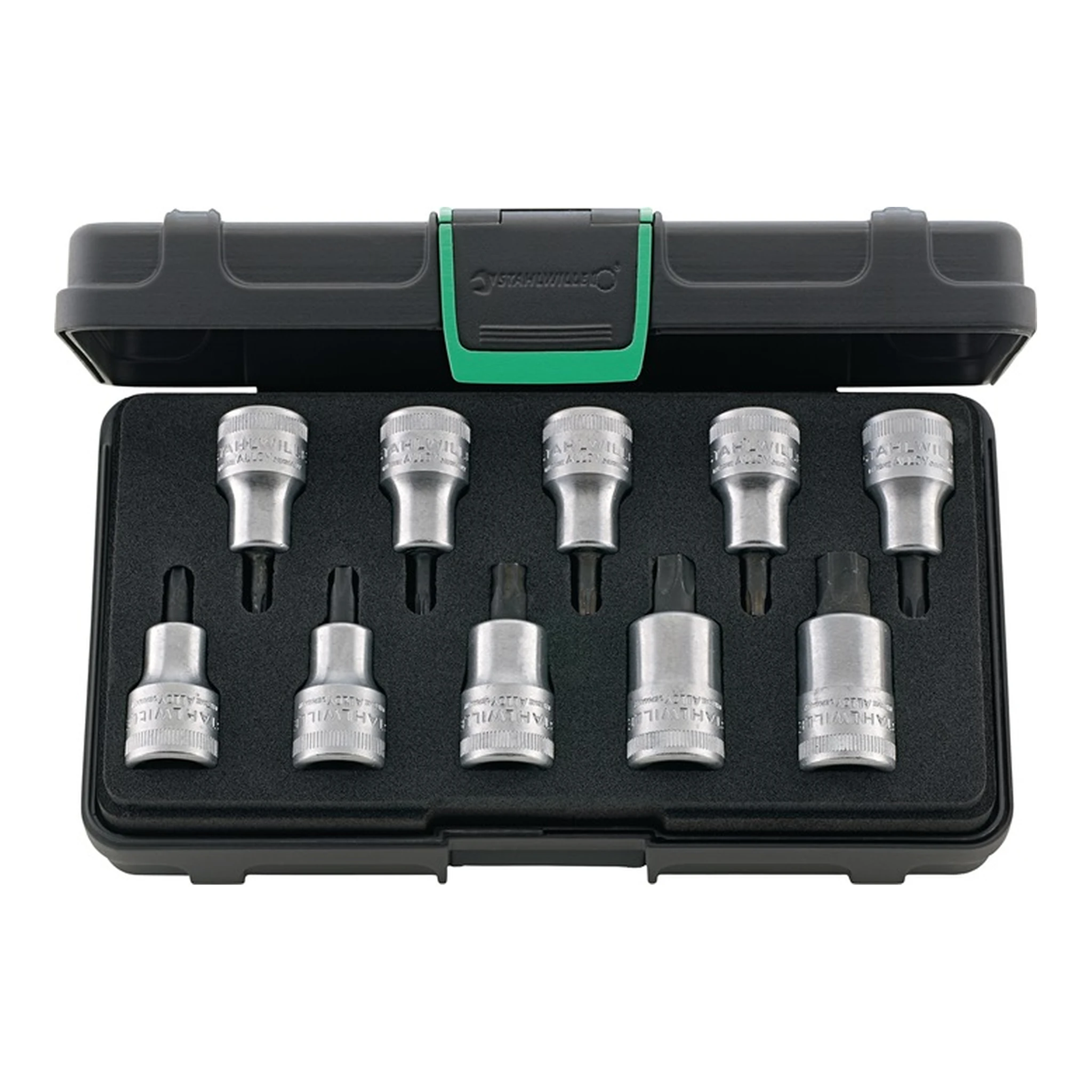 STAHLWILLE | Steckschlüssel-Satz 54TX/10 | 10-teilig 1/2 ″