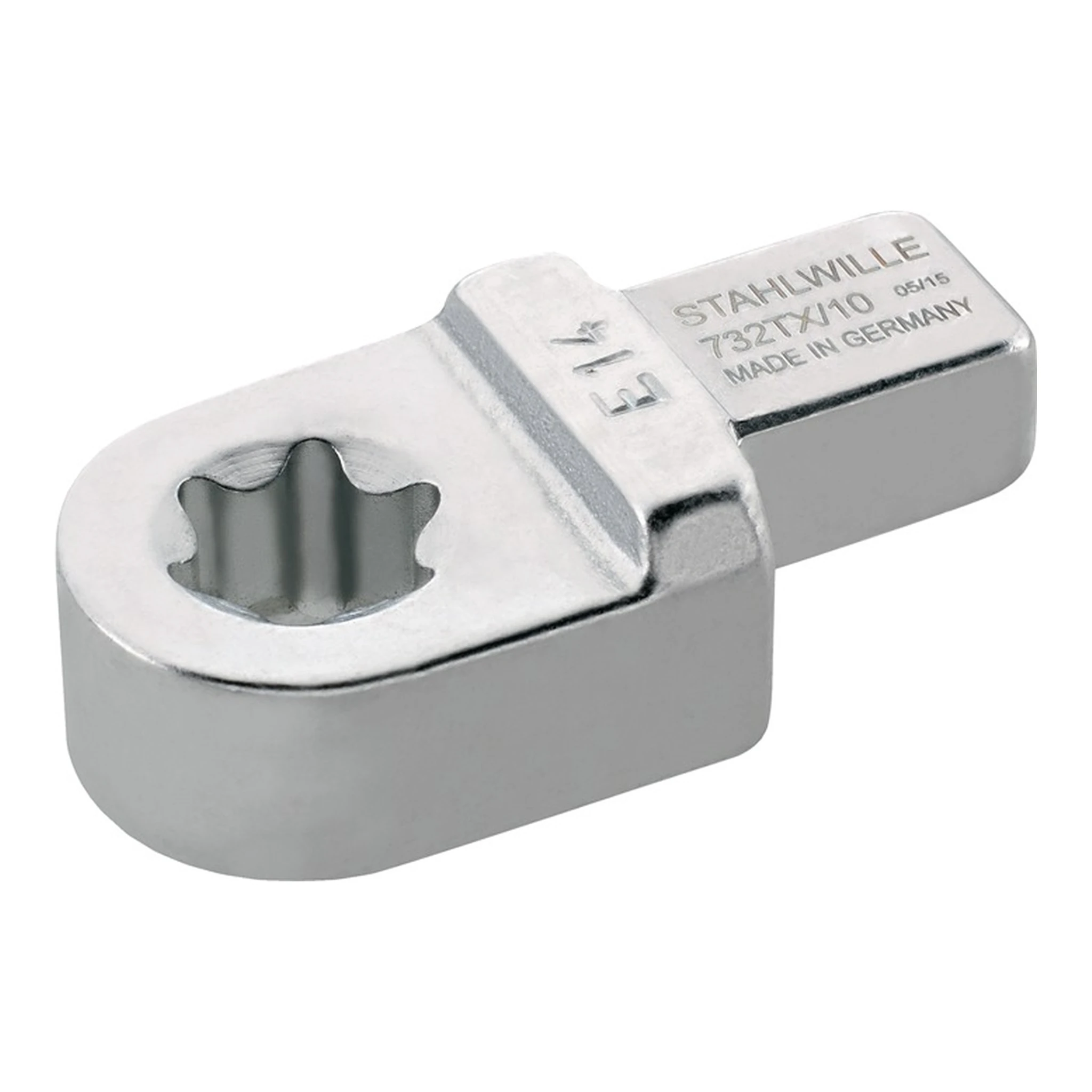 STAHLWILLE | Einsteckwerkzeug 732TX/10 E 10 | Schlüsselweite E10 9 x 12 mm Chrom-Alloy-Stahl