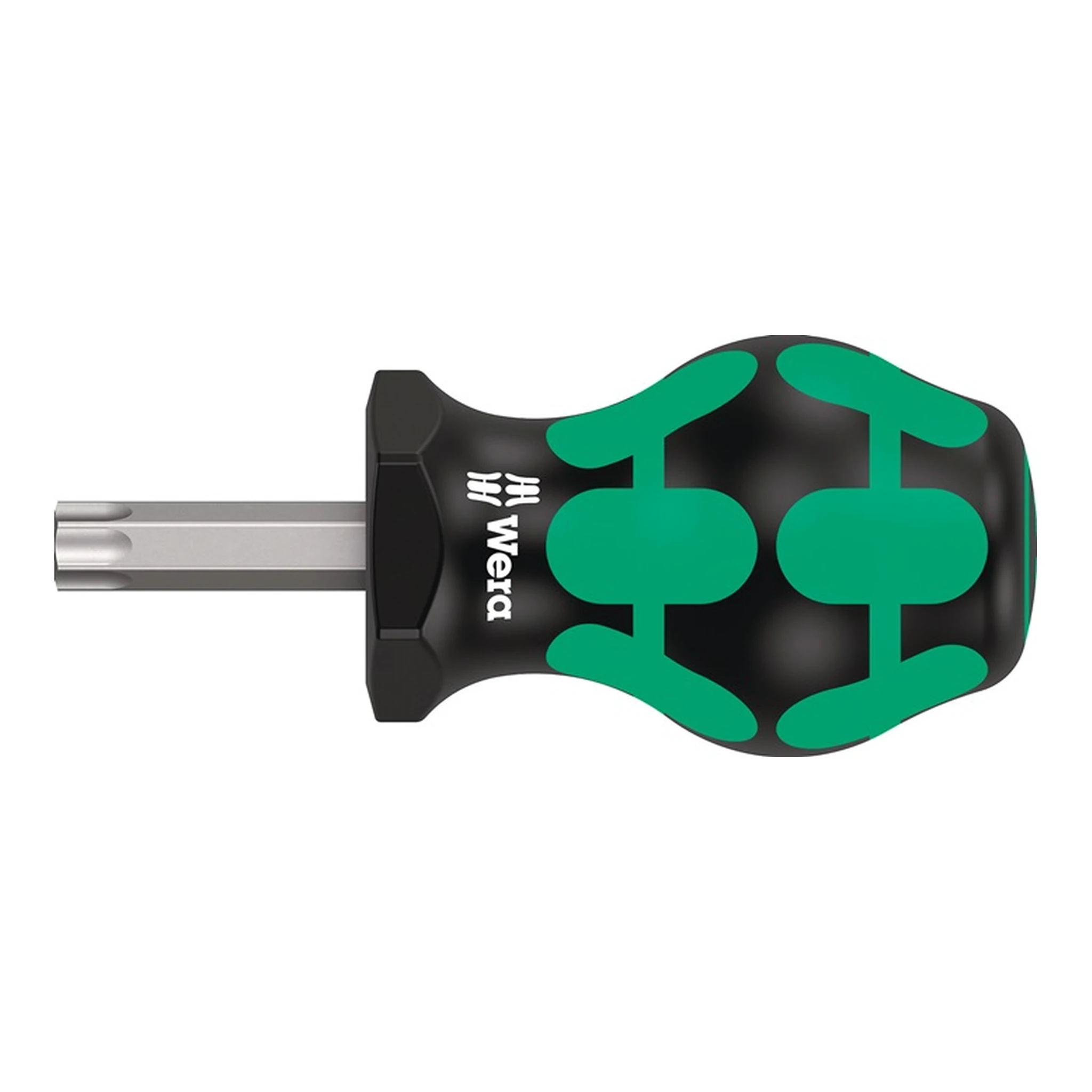WERA | Schraubendreher 367 TORX® Stubby | Größe T 40 Klingenlänge 25 mm 2-Komponentengriff