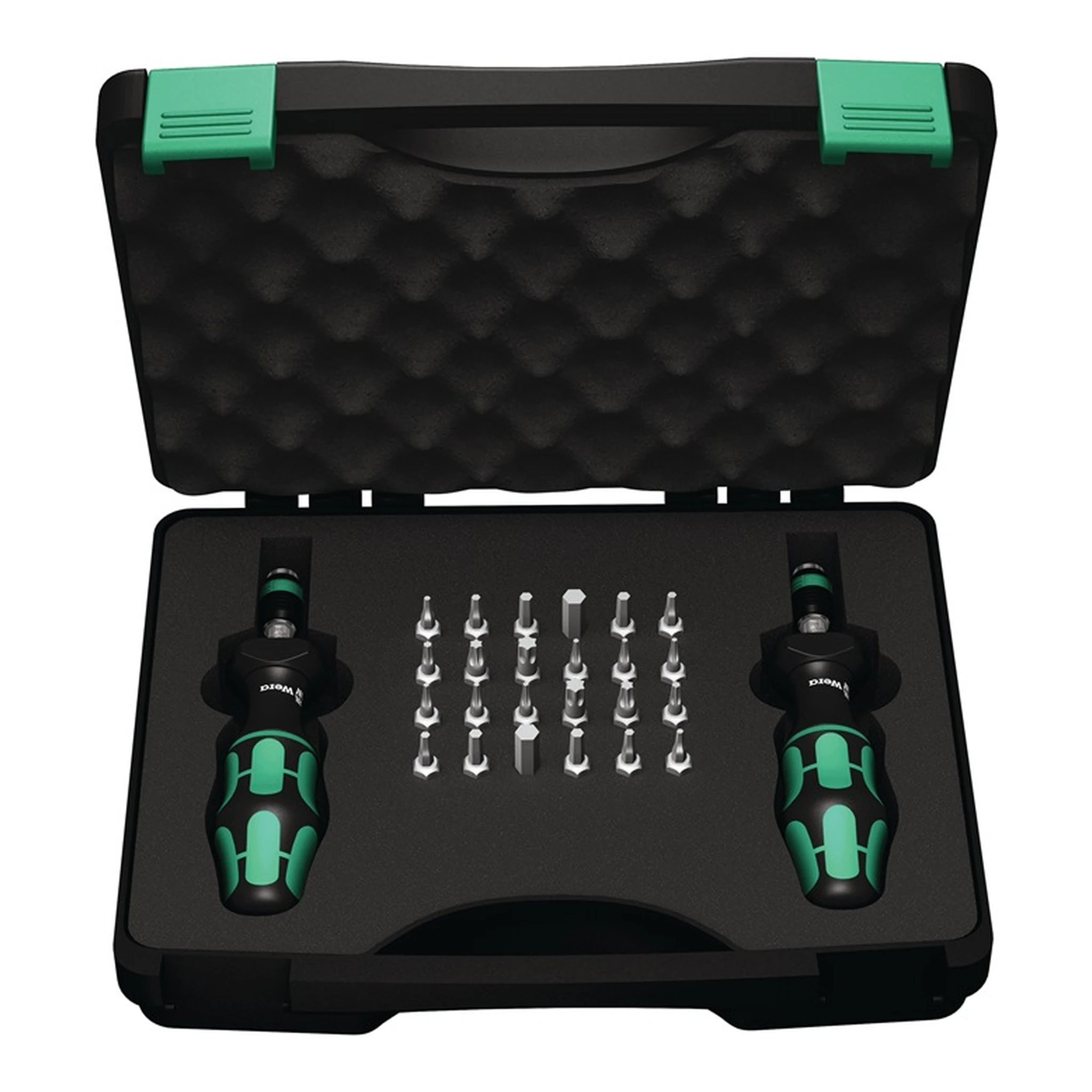 WERA | Drehmomentschraubendreher-Satz 7440/41 | 26-teilig 0,3-3 Nm einstellbar