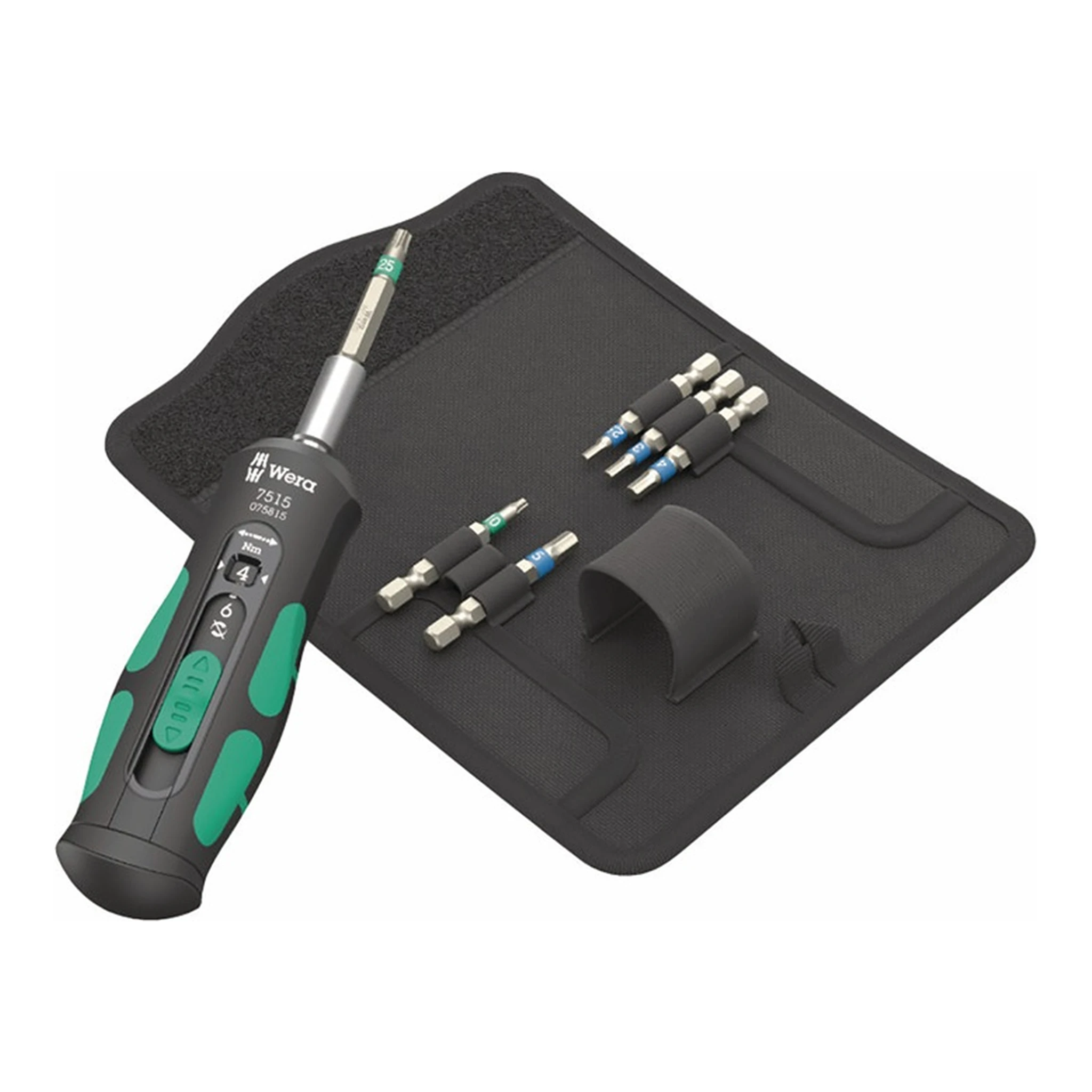 WERA | Drehmomentschraubendreher-Satz 7515/7 | 7-teilig 2, 3, 4, 5, 6 Nm