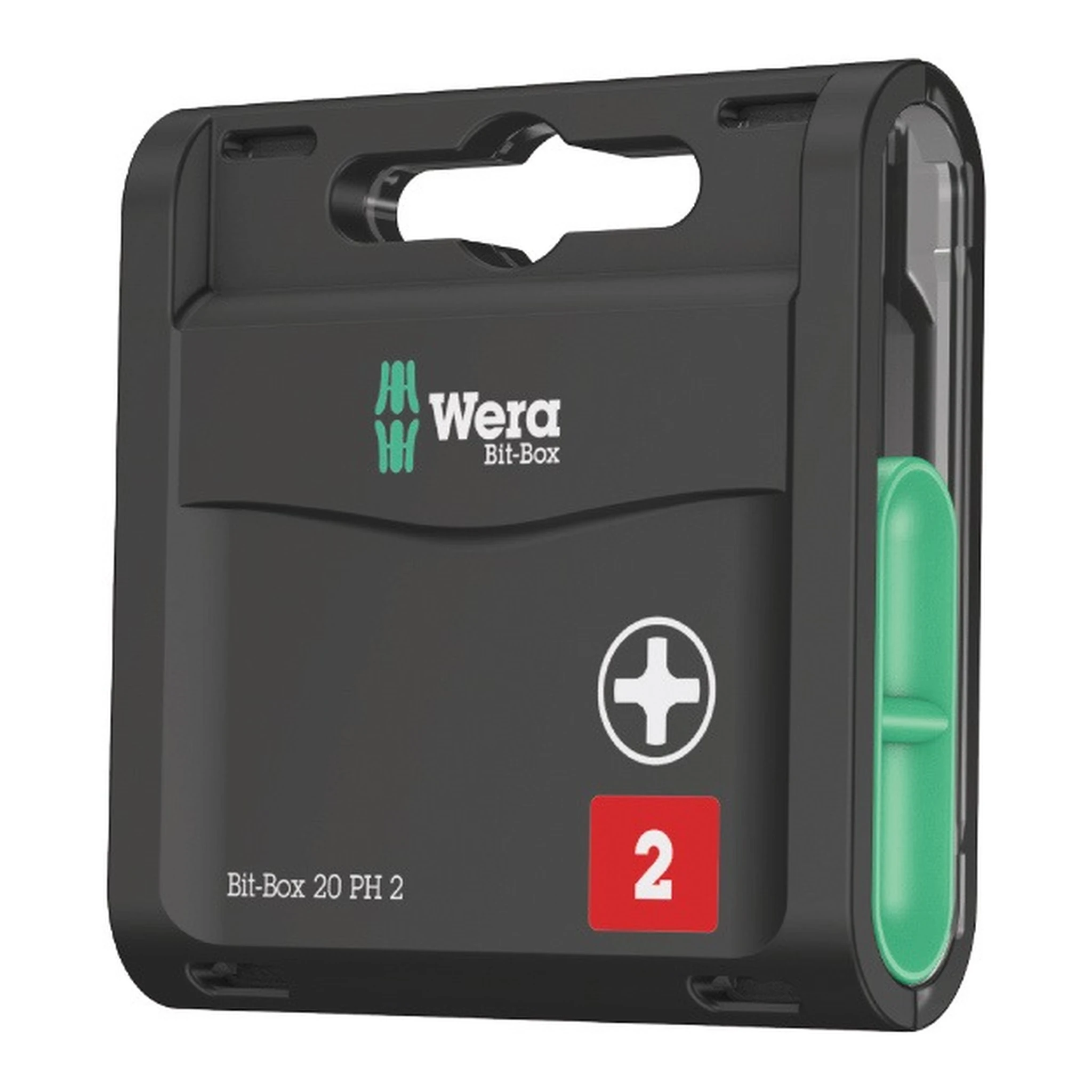 WERA | Bitgroßpackung | 1/4 ″ PH 2 Länge 25 mm DIN ISO 1173, Form C 6,3