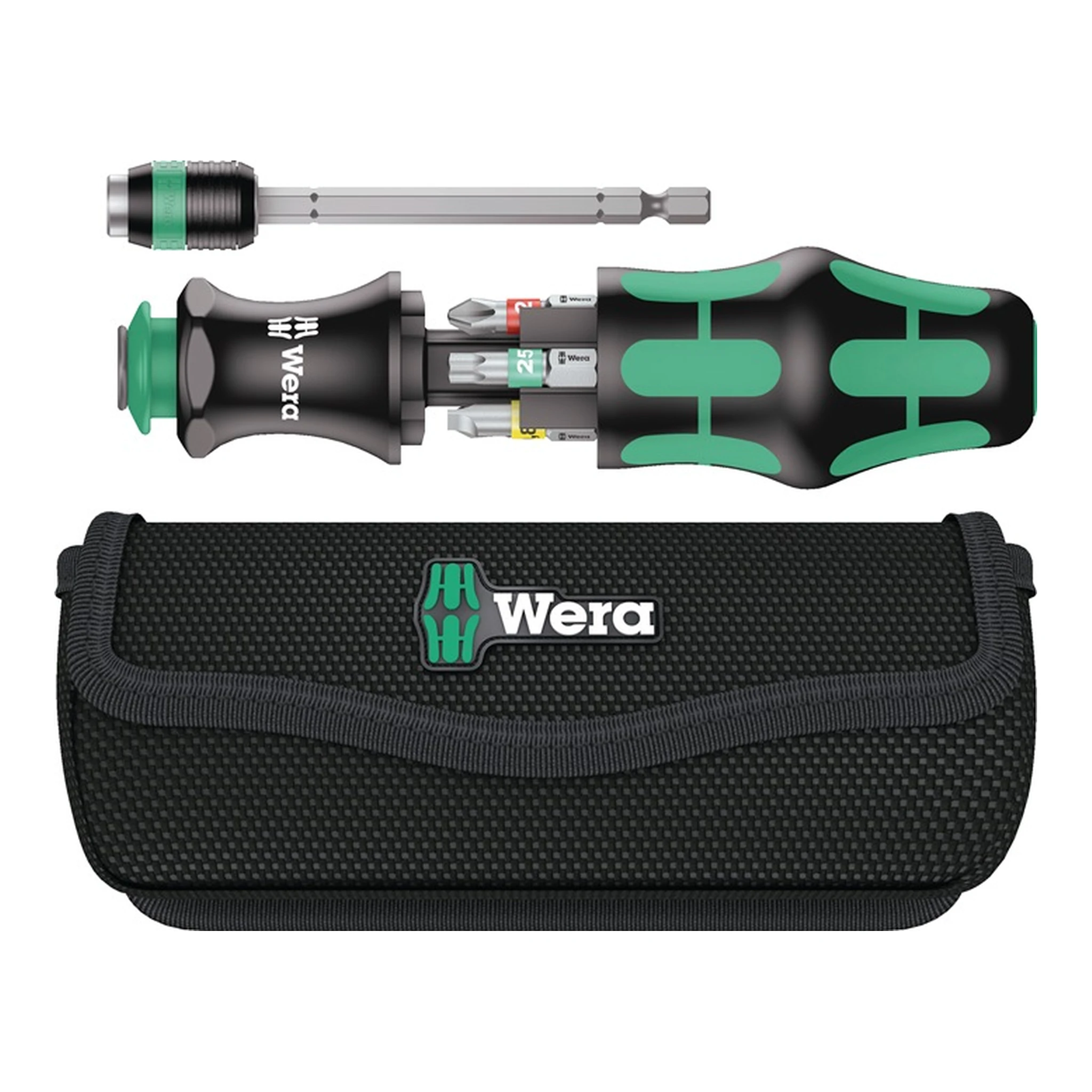 WERA | Magazinbithalter KK 20 Tool Finder 1 | 8-teilig Schlitz / PH / PZD / TORX®