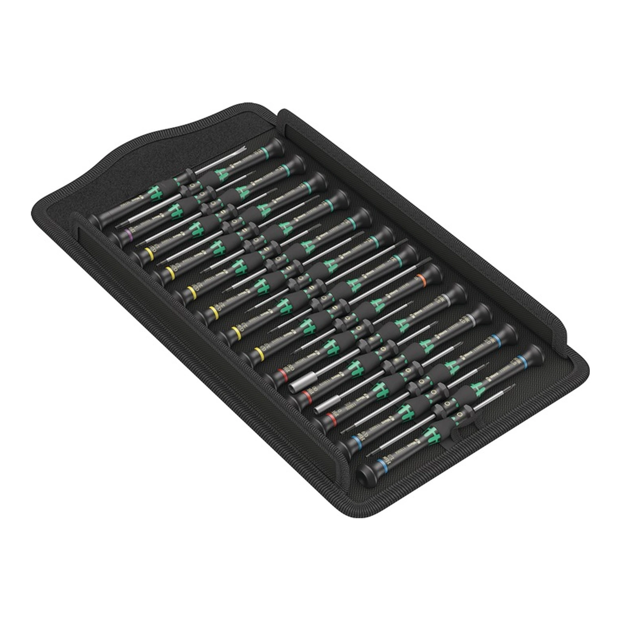 WERA | Feinmechanikerschraubendreher-Satz Kraftform Micro Big Pack 1 | 25-teilig Schlitz/PH/TORX®/TORX PLUS®/Microstix®