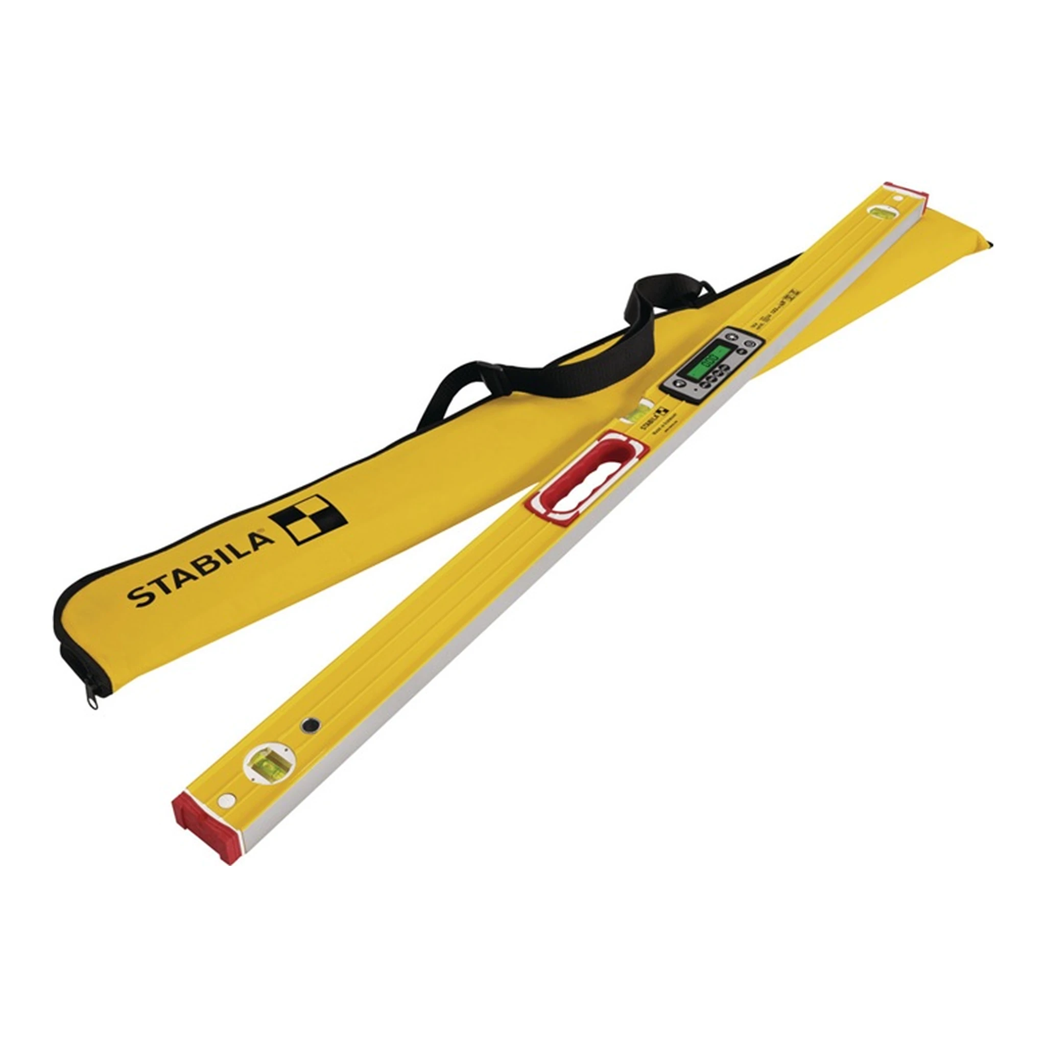 STABILA | Elektronikwasserwaage TECH 196 DL | 122 cm Aluminium gelb