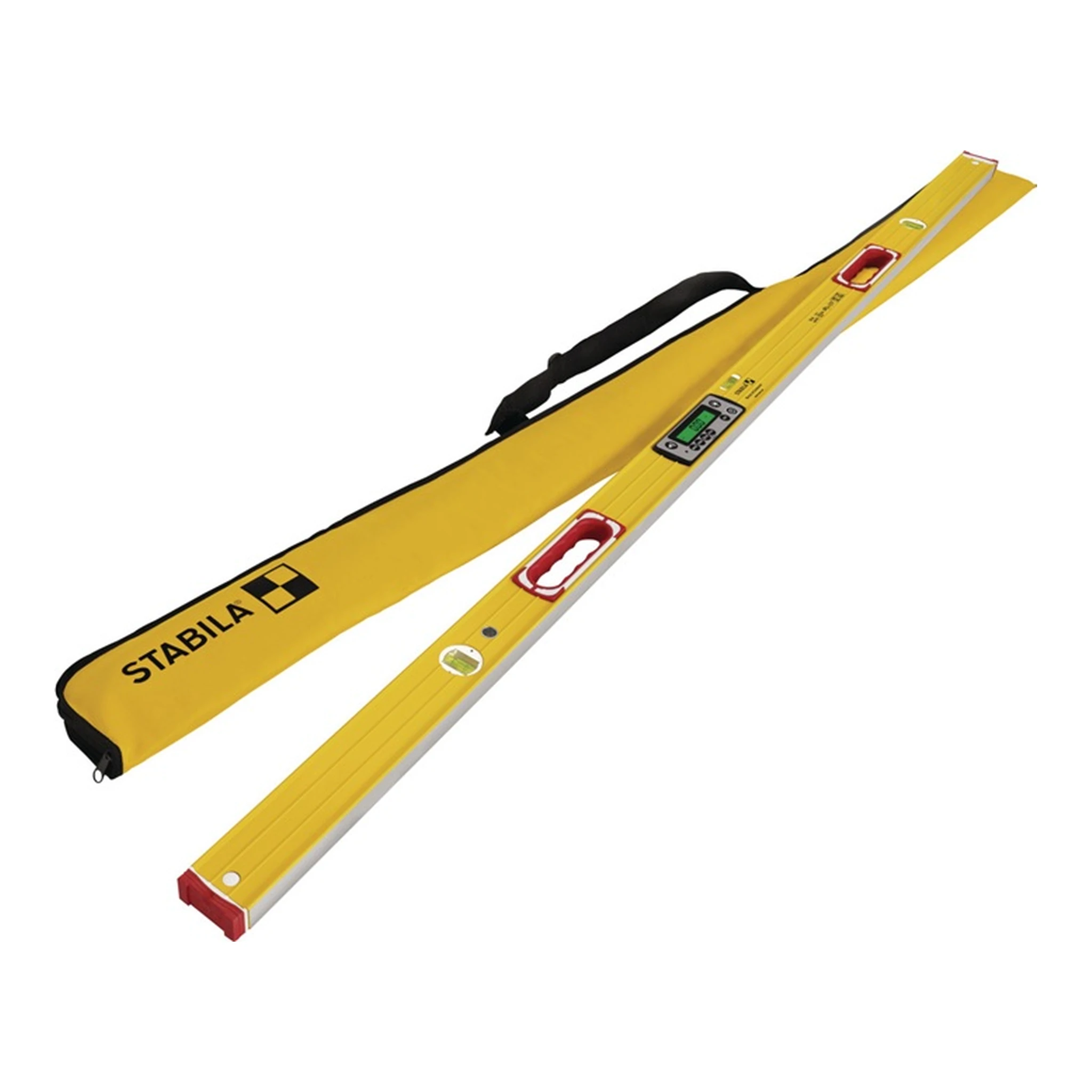 STABILA | Elektronikwasserwaage TECH 196 DL | 183 cm Aluminium gelb