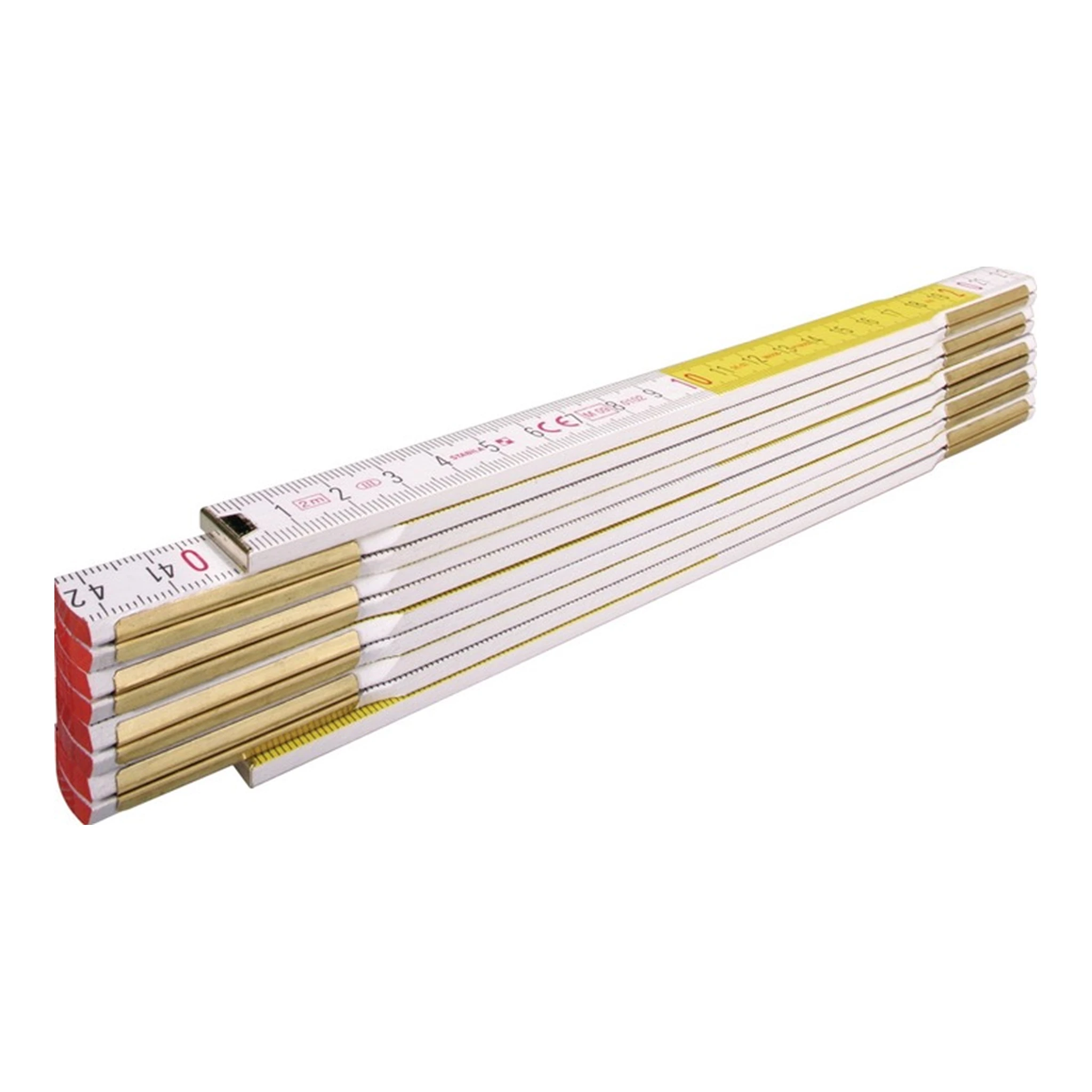 STABILA | Gliedermaßstab 617 | Länge 2 m Breite 1,70 cm mm/cm EG III