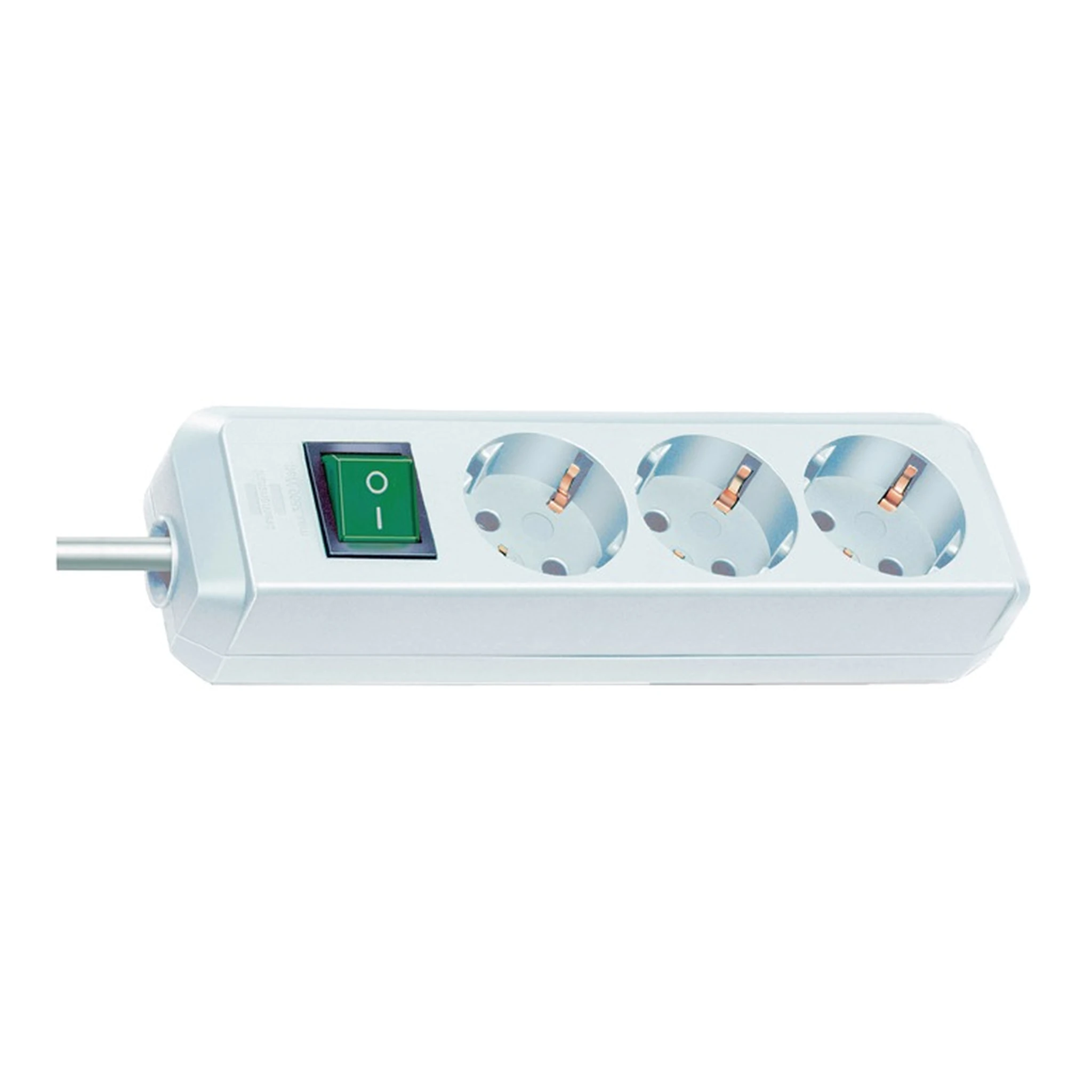 BRENNENSTUHL | Steckdosenleiste Eco Line | 16 A 250 V weiß Steckdosen 3