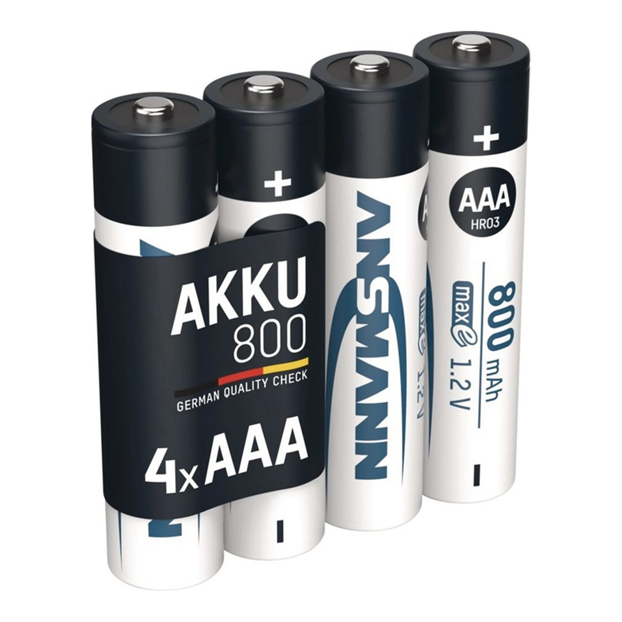 ANSMANN | Akku-Zelle maxE | 1,2 V 800 mAh R03-AAA-Micro HR03