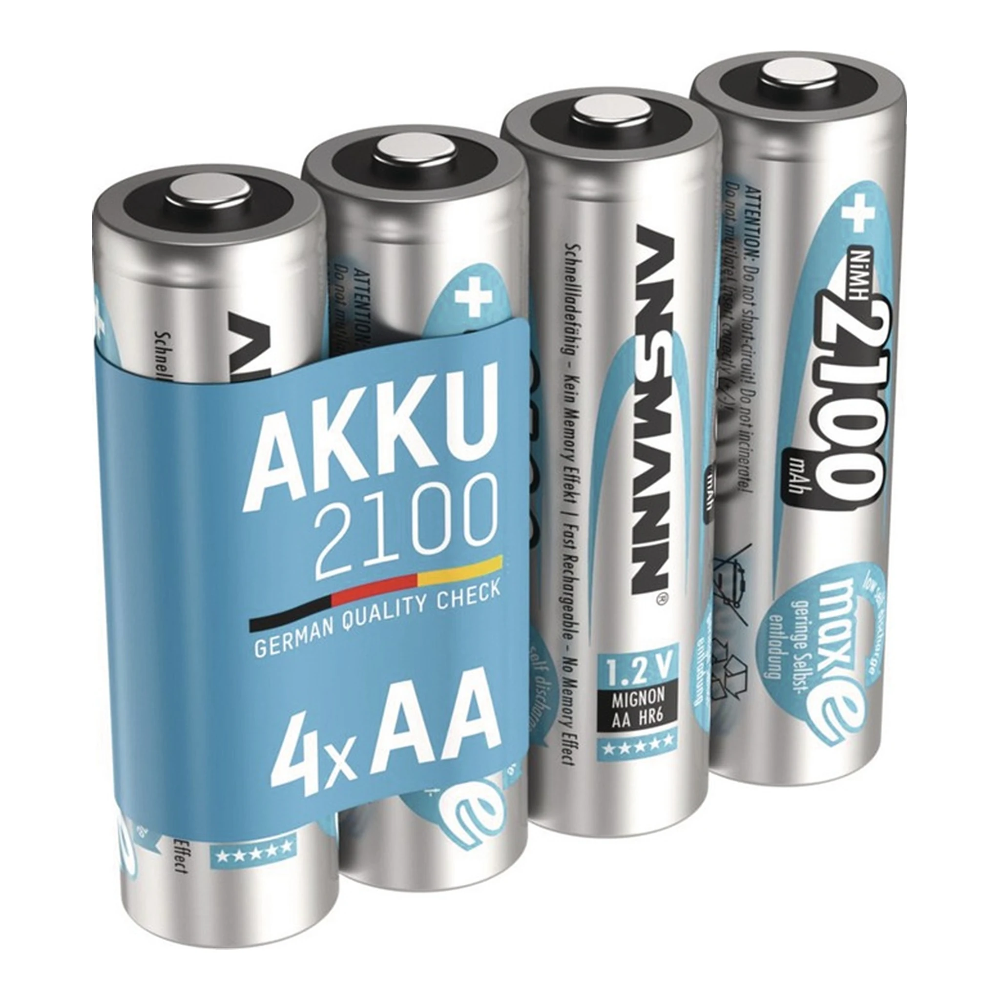 ANSMANN | Akku-Zelle maxE | 1,2 V 2100 mAh R6-AA-Mignon HR6