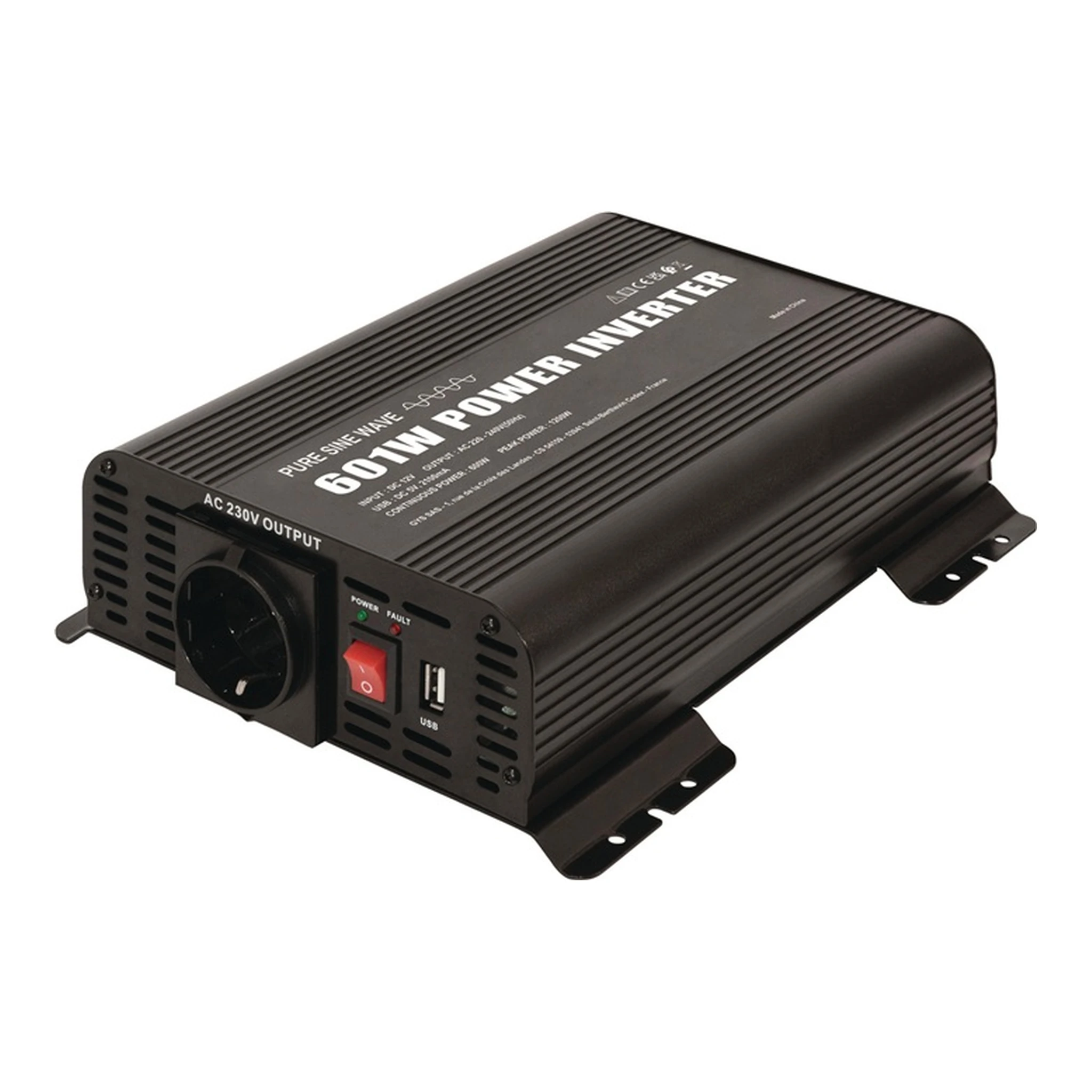 GYS | Konverter PSW 601W RC-12 | Ladespannung 12 V 600 W / Höchststrom max. 1200 W