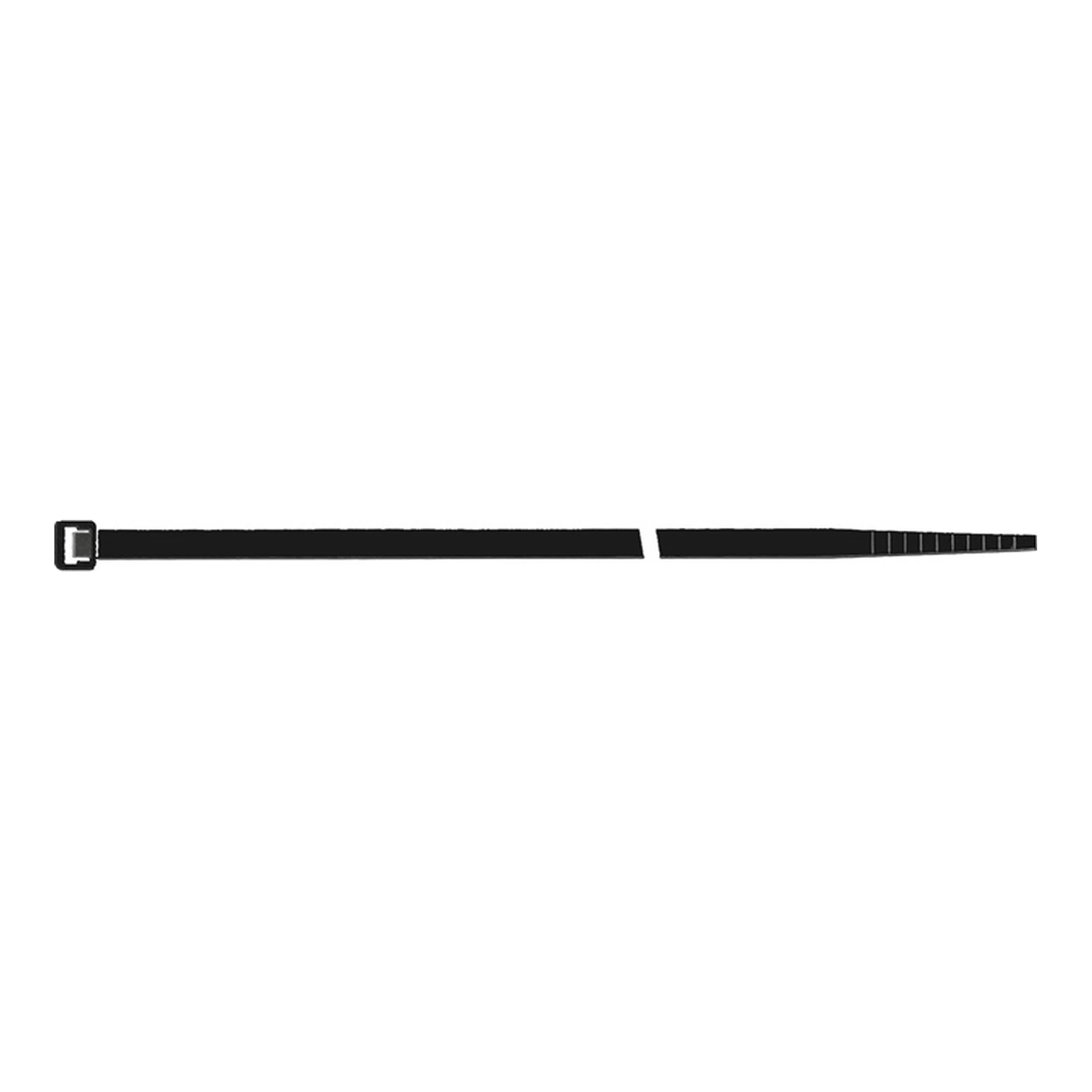 SAPISELCO | Kabelbinder | Länge 280 mm Breite 4,5 mm Polyamid 6.6 schwarz