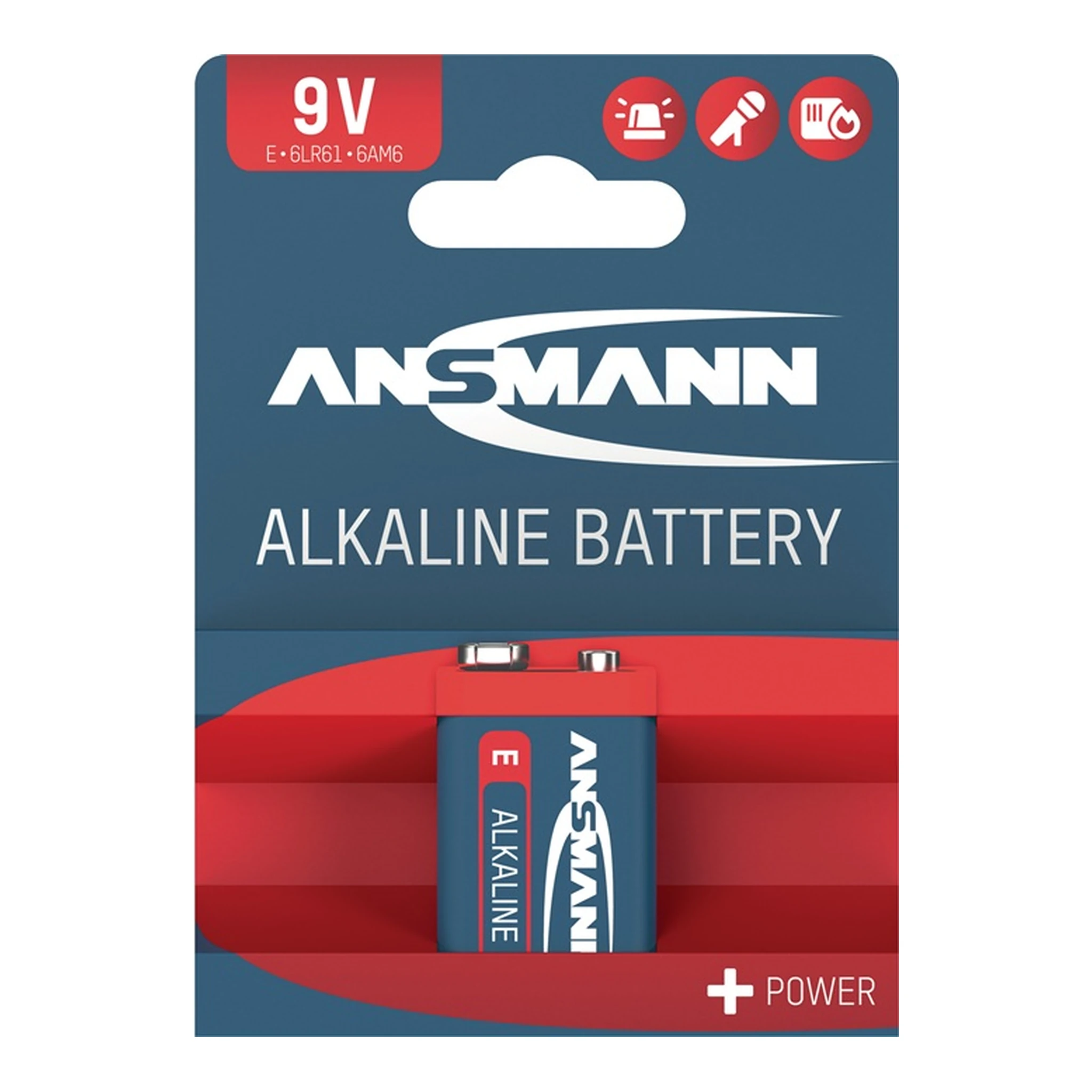 ANSMANN | Batterie | 9 V 6LP3146-E Block 550 mAh 6LP3146 4922