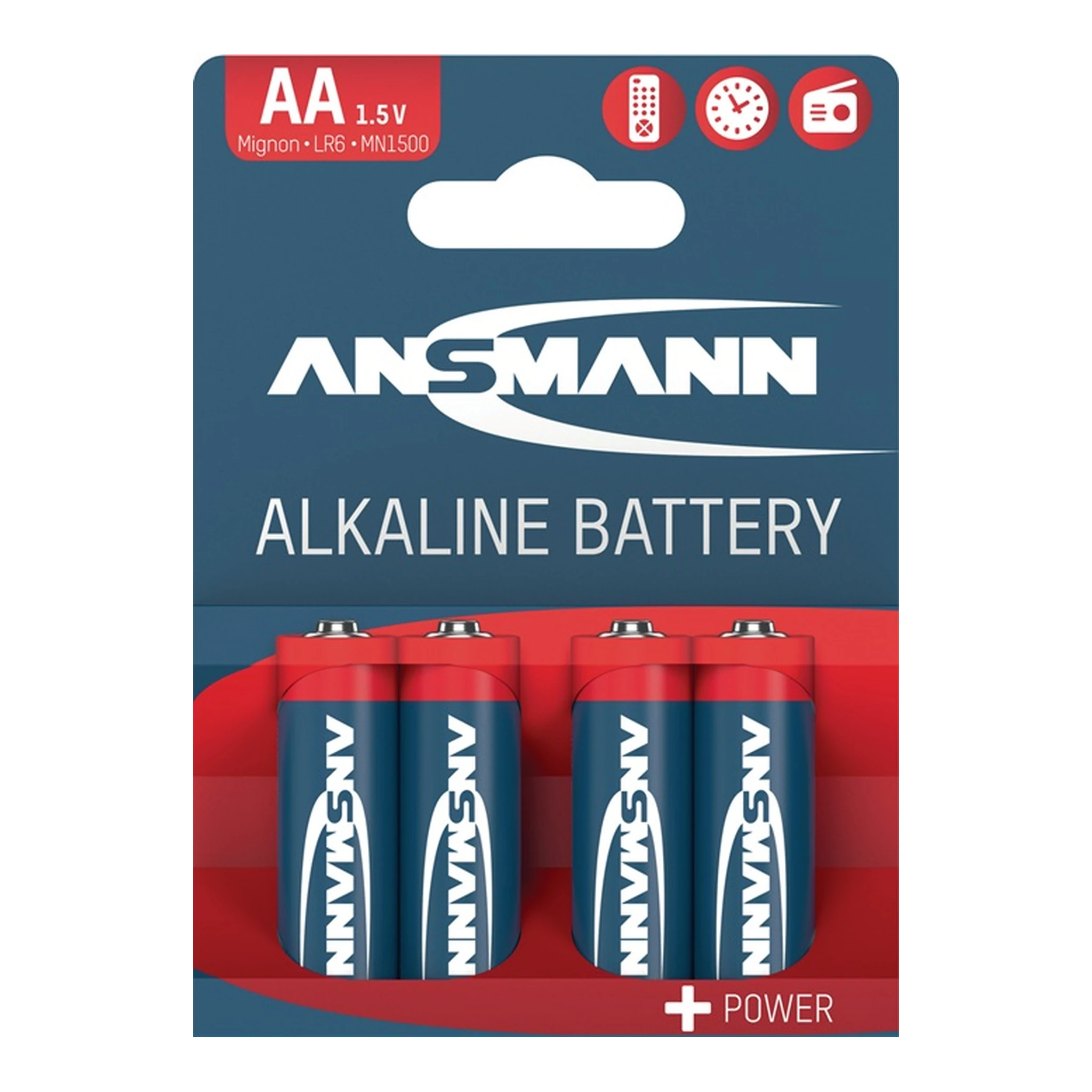 ANSMANN | Batterie | 1,5 V AA-AM3-Mignon 2800 mAh LR6 4906