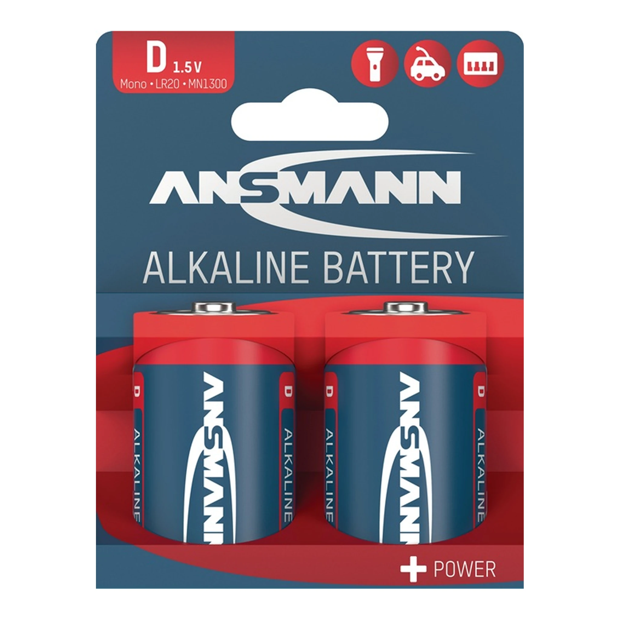 ANSMANN | Batterie | 1,5 V D-AM1-Mono 16000 mAh LR20 4920