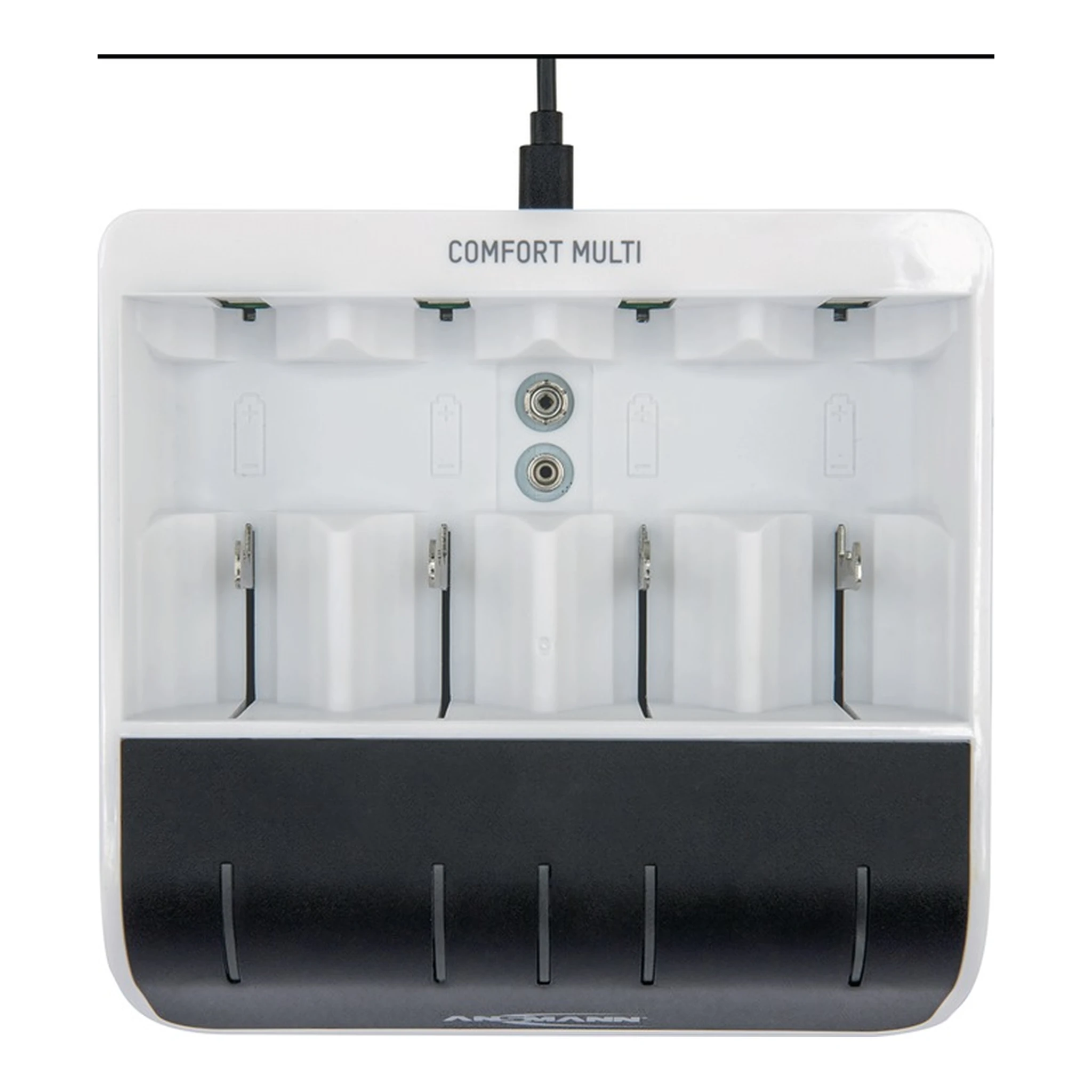 ANSMANN | Akku-Ladegerät Comfort-Multi | mit USB-Eingang 1,2 V NiMH
