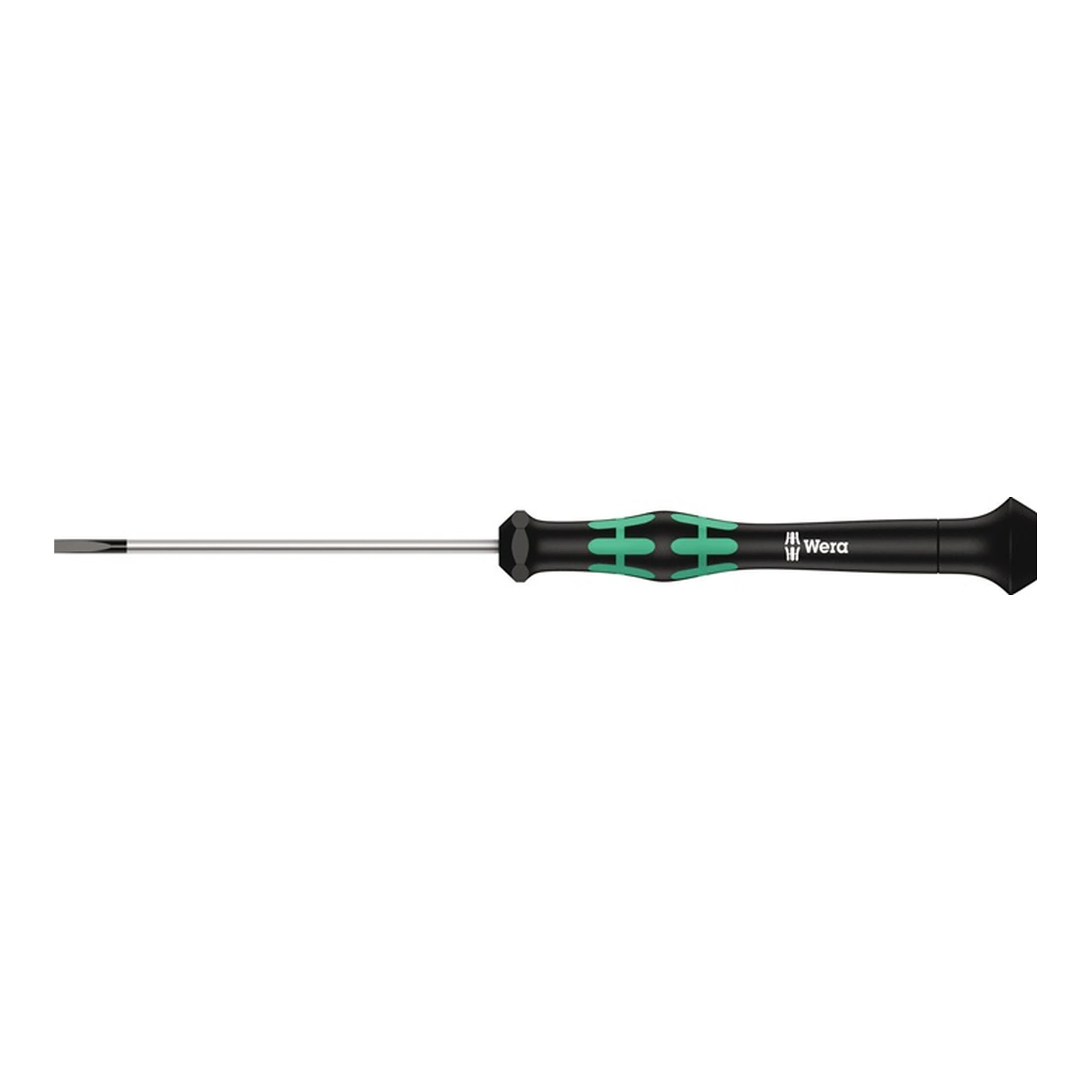 WERA | Elektronik-Feinmechanik-Schraubendreher 2035 | 2,5 mm Klingenlänge 80 mm
