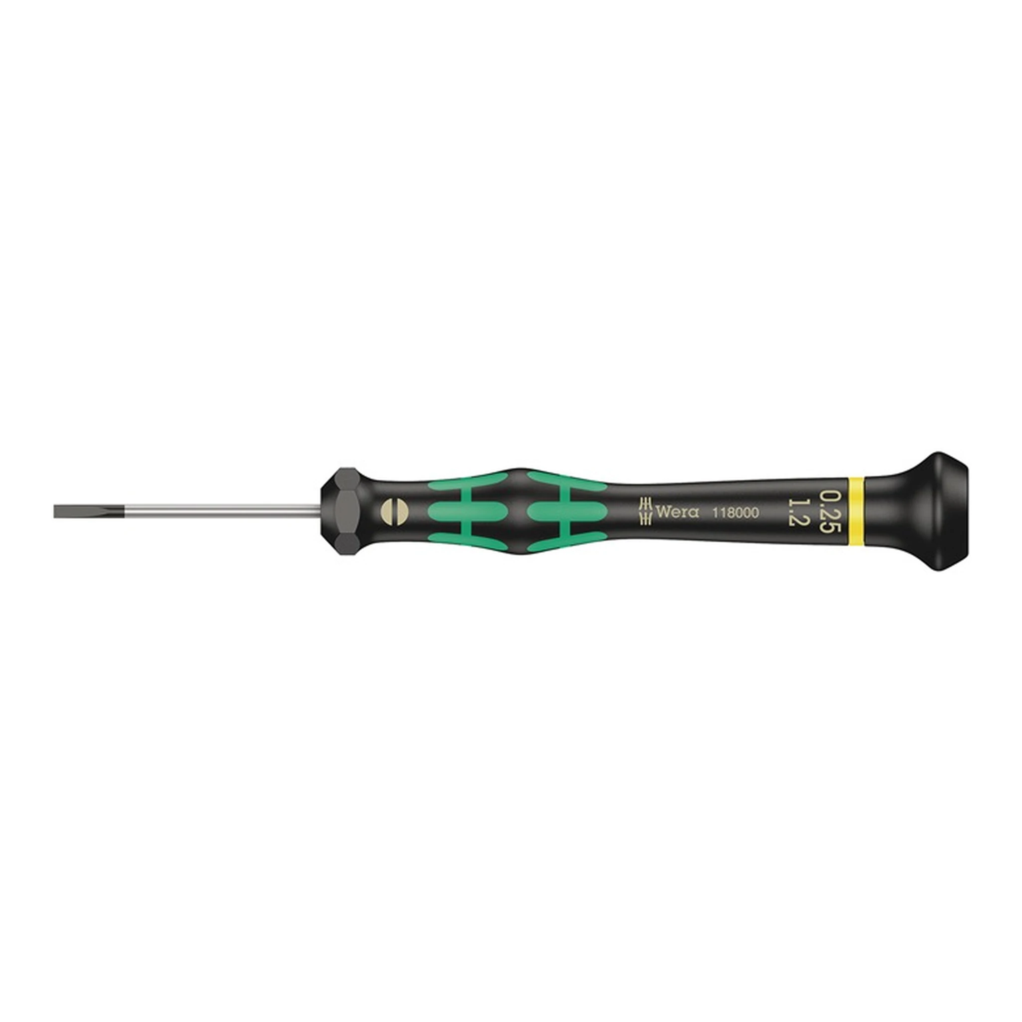 WERA | Elektronik-Feinmechanik-Schraubendreher 2035 | 1,2 mm Klingenlänge 40 mm
