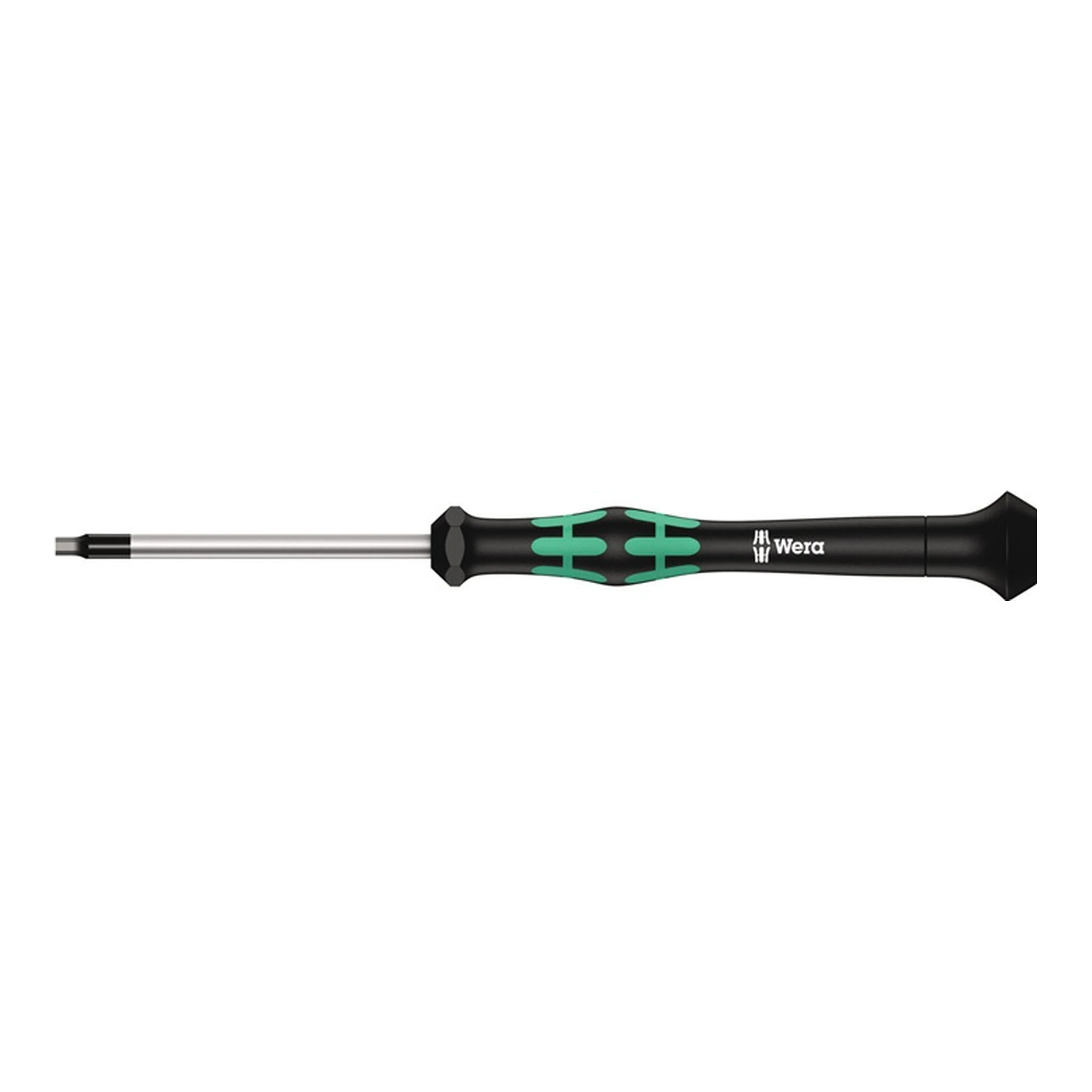 WERA | Elektronik-Feinmechanik-Schraubendreher 2054 | 6-KT. 2,5 mm Klingenlänge 60 mm