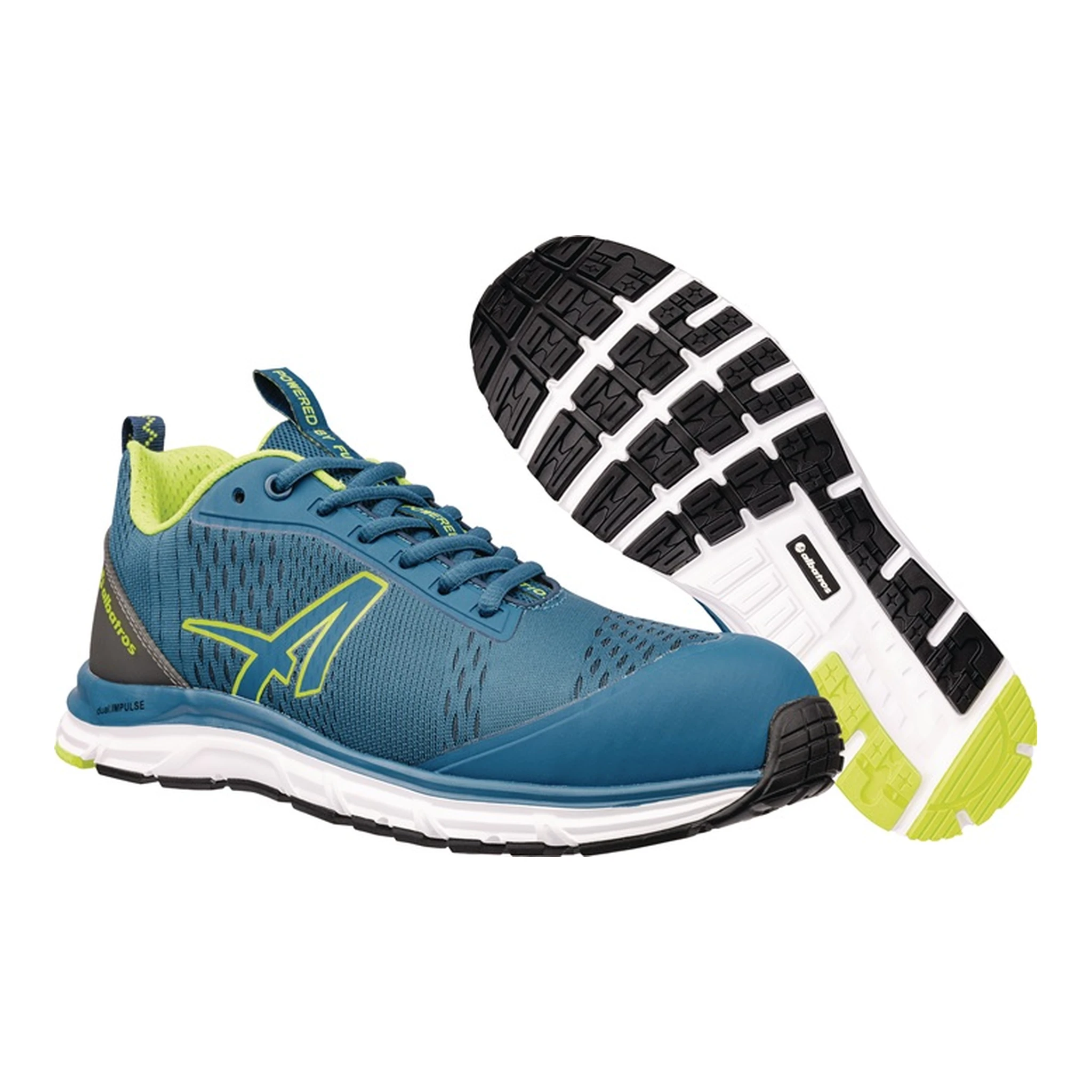 ALBATROS | Sicherheitsschuh AER55 IMPULSE BLUE GREEN | Größe 36 W. 11 blau/grün S1PS FO HRO SR