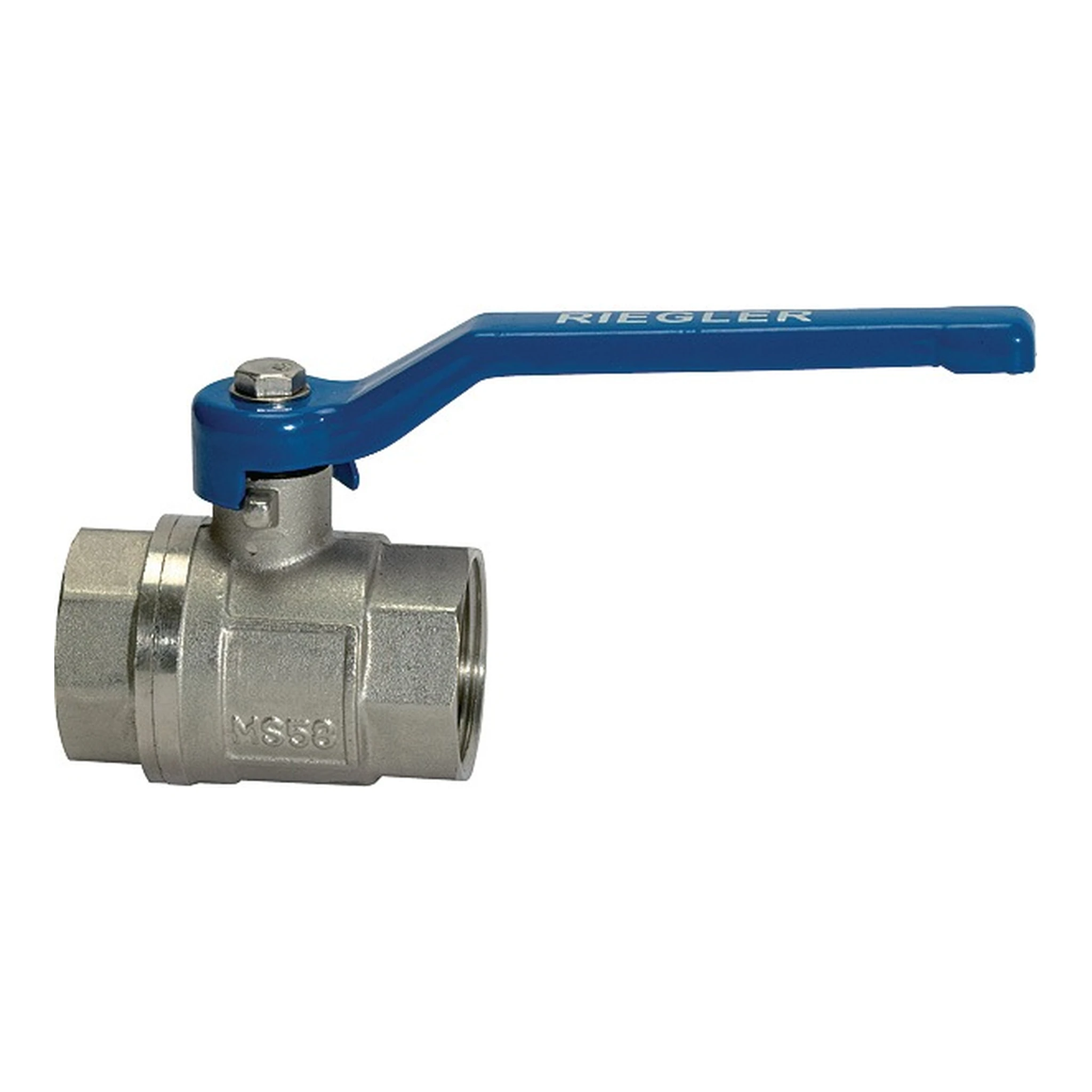 RIEGLER | Messingkugelhahn VALVE LINE | 16,66 mm G 3/8 ″ innen/innen