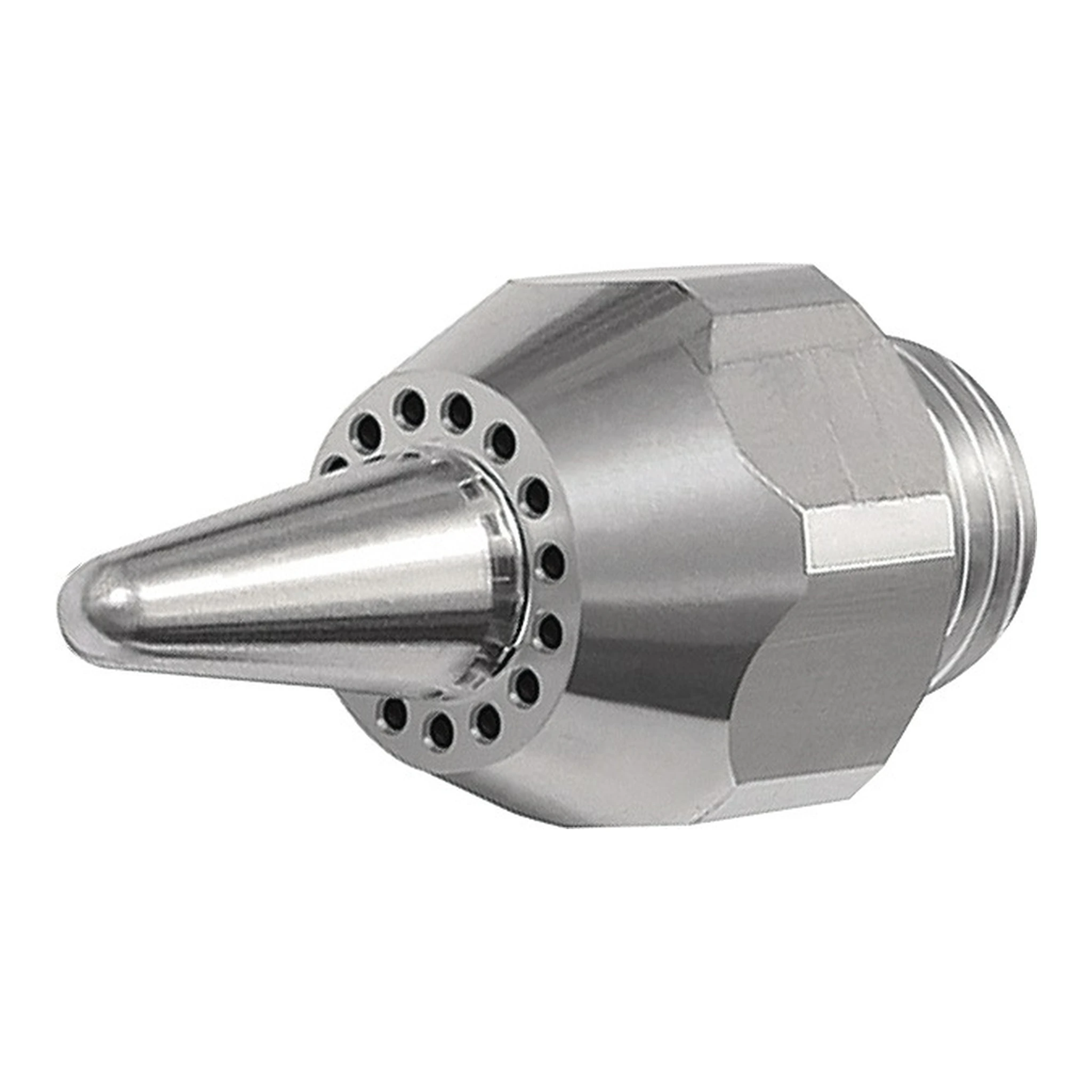 RIEGLER | Runddüse | Außengewinde Aluminium Länge 41 mm
