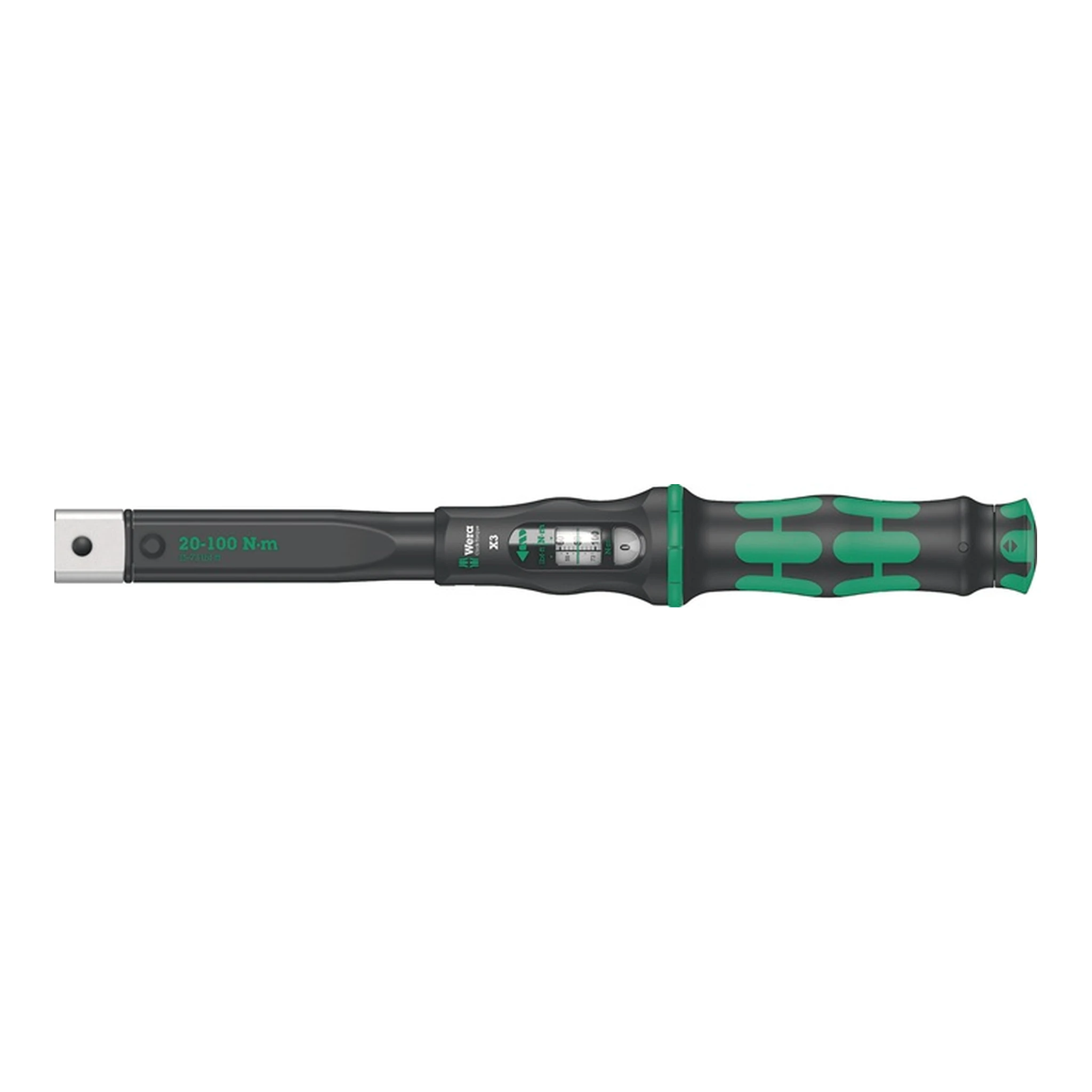 WERA | Drehmomentschlüssel Click-Torque X 3 | 20 - 100 Nm 9 x 12 mm